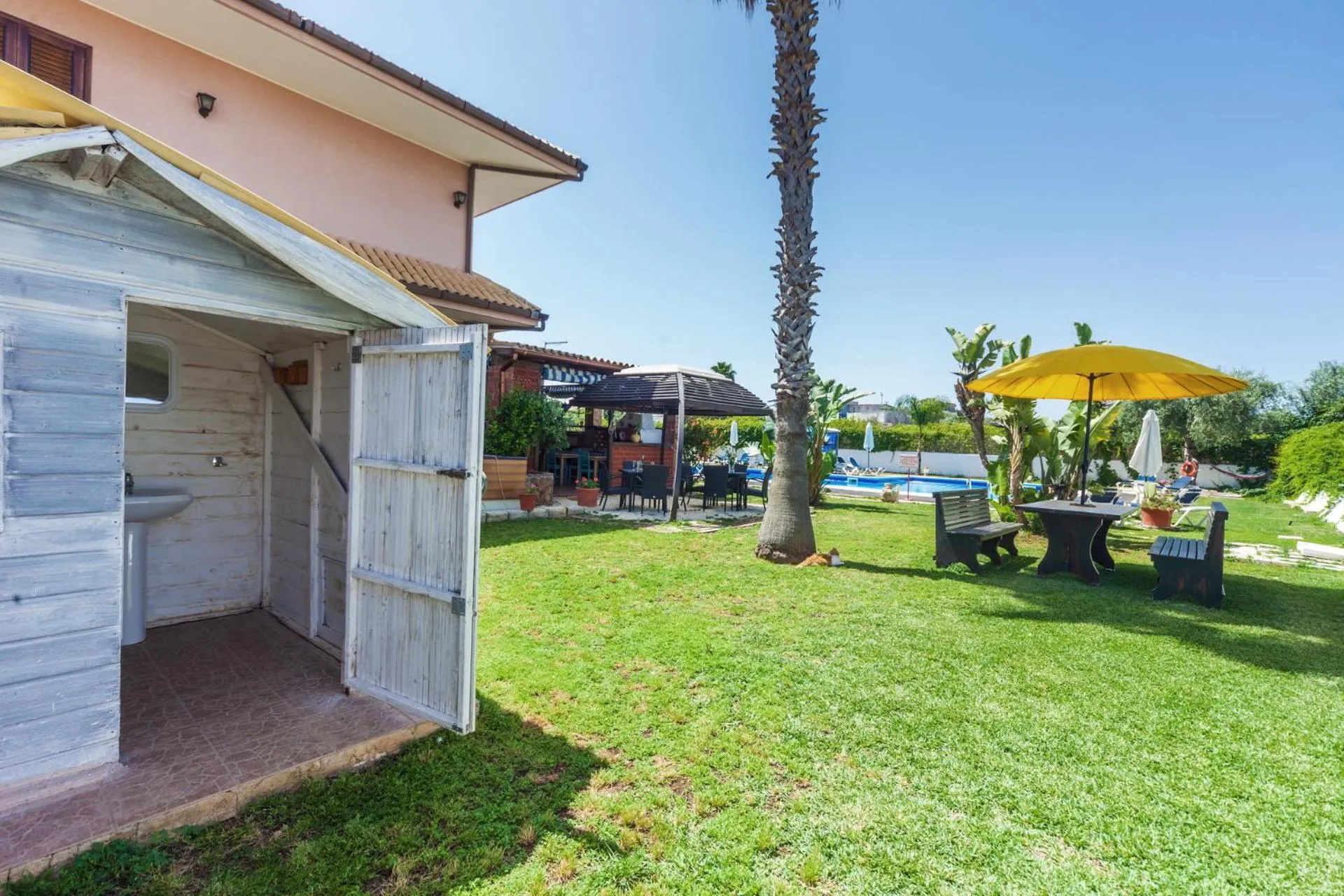 Garden in B&B Sicilia Bella