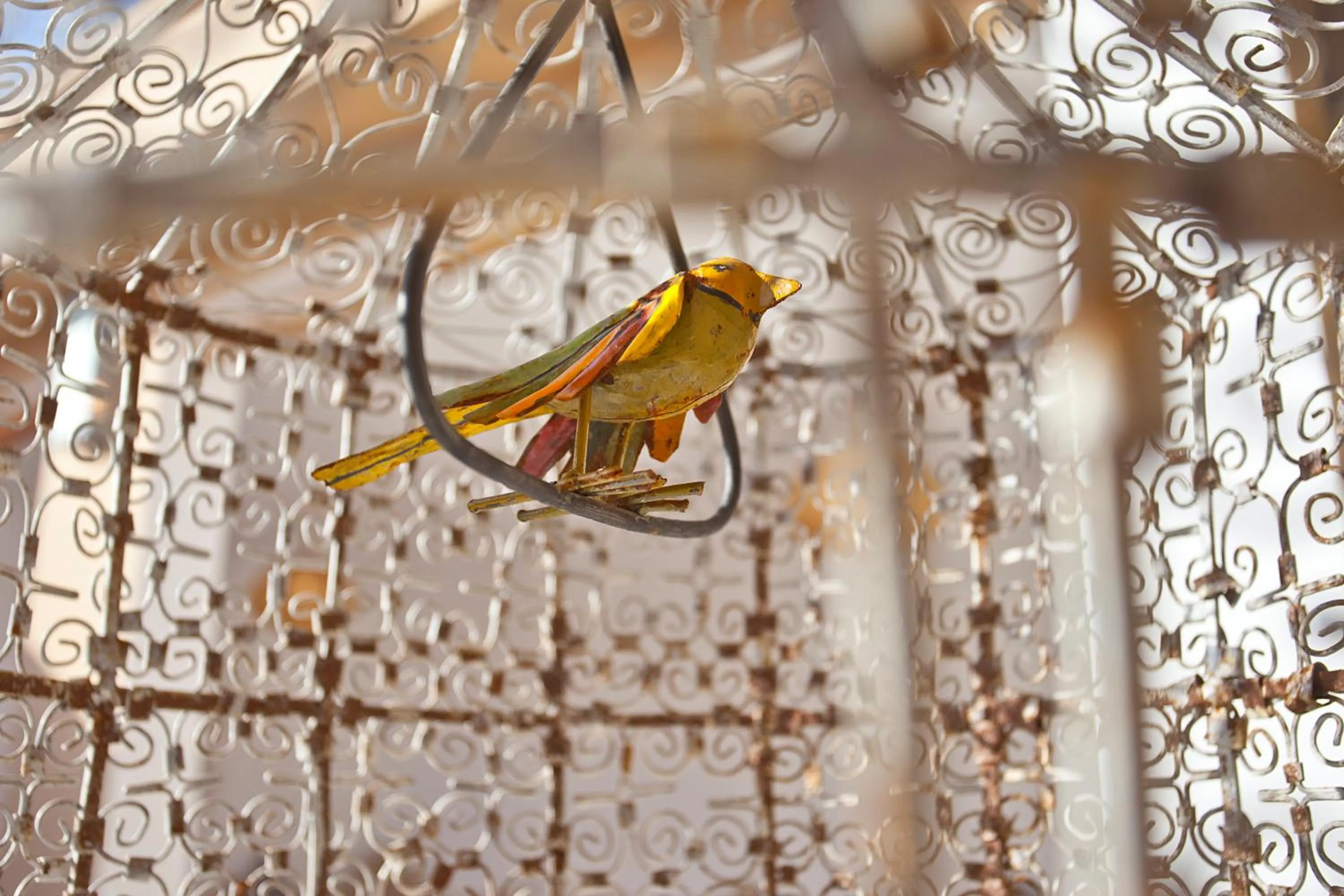 Decorative detail in Riad AL RIAD