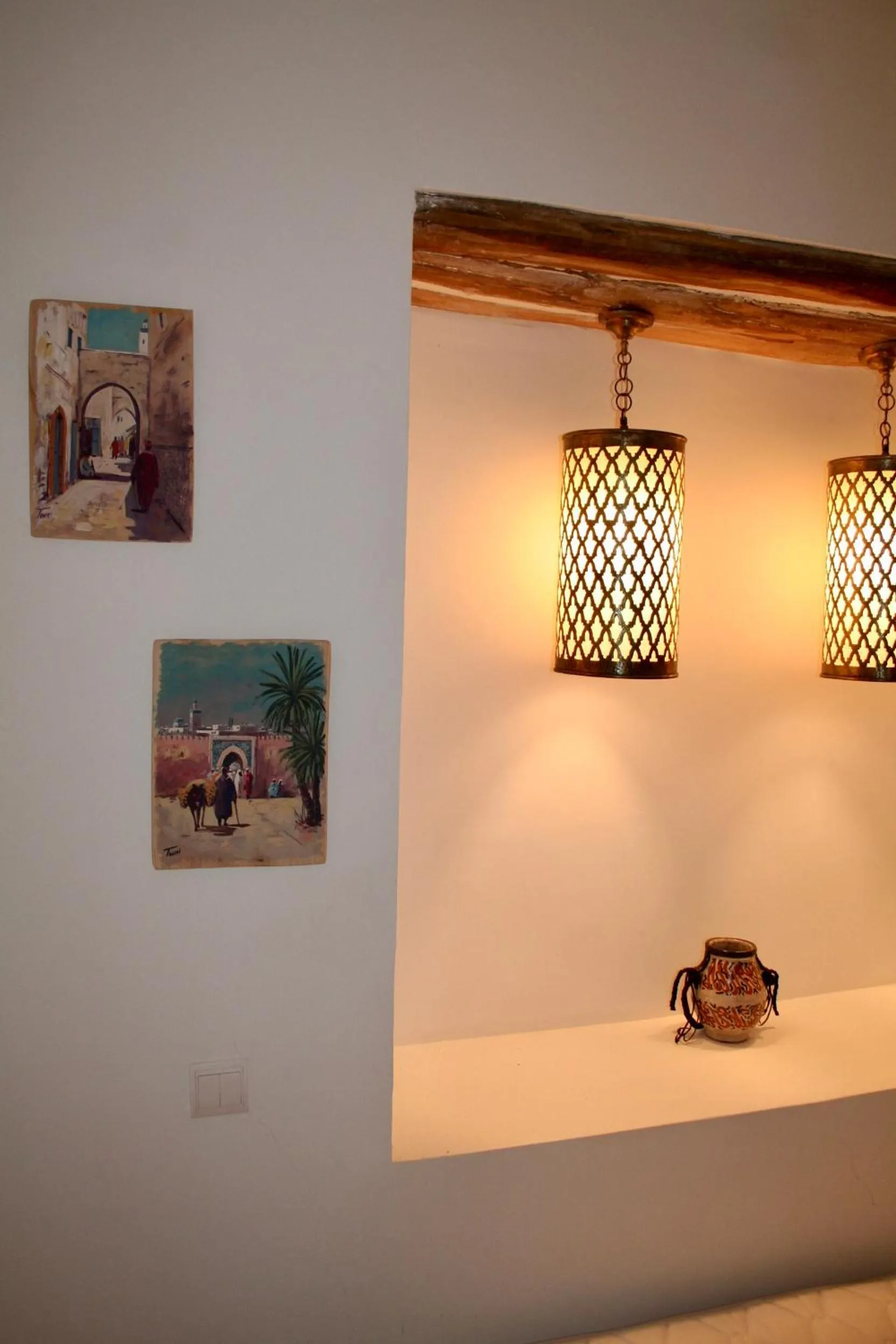 Decorative detail in Riad AL RIAD