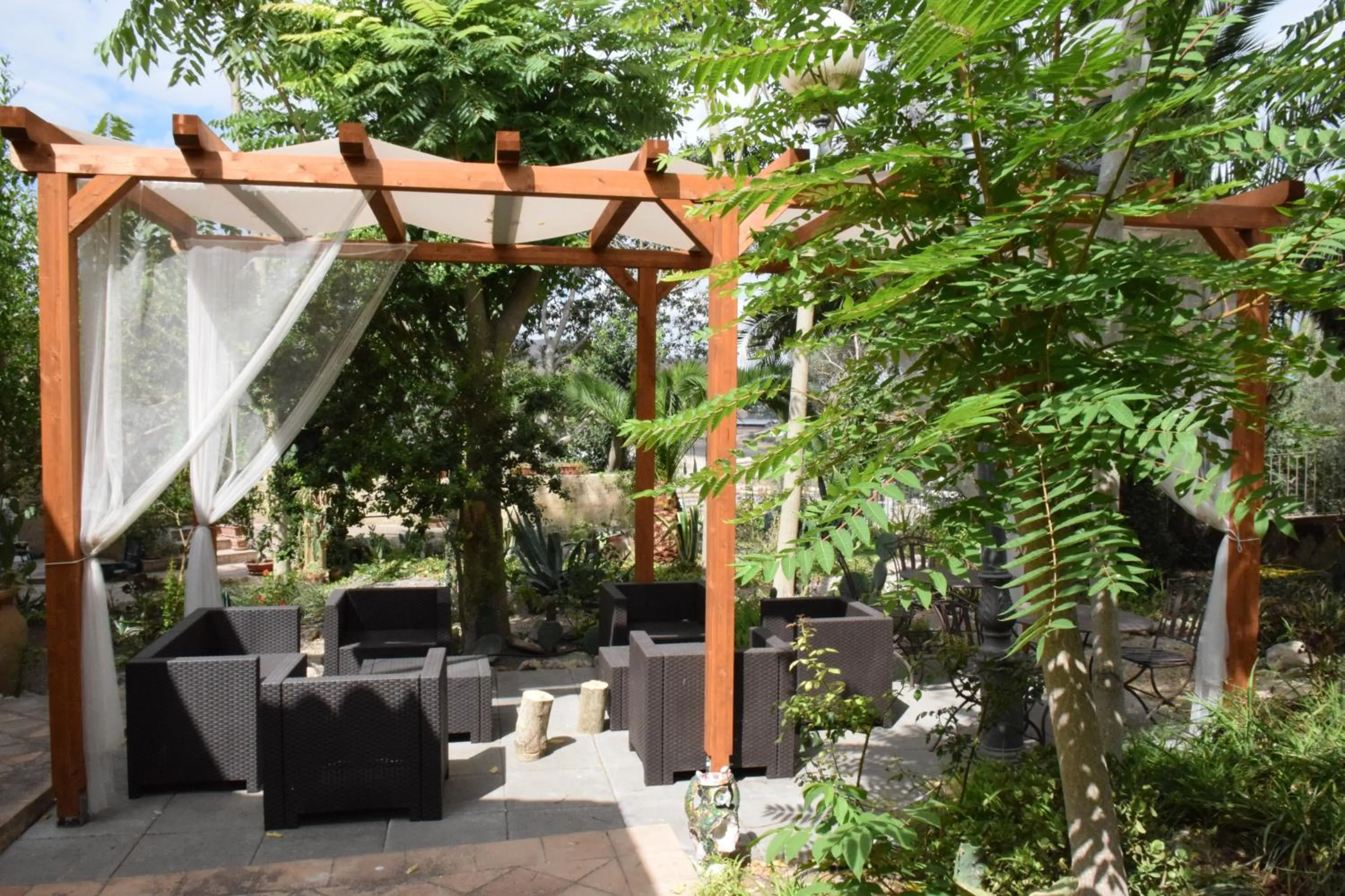 Patio in Villa Tasca