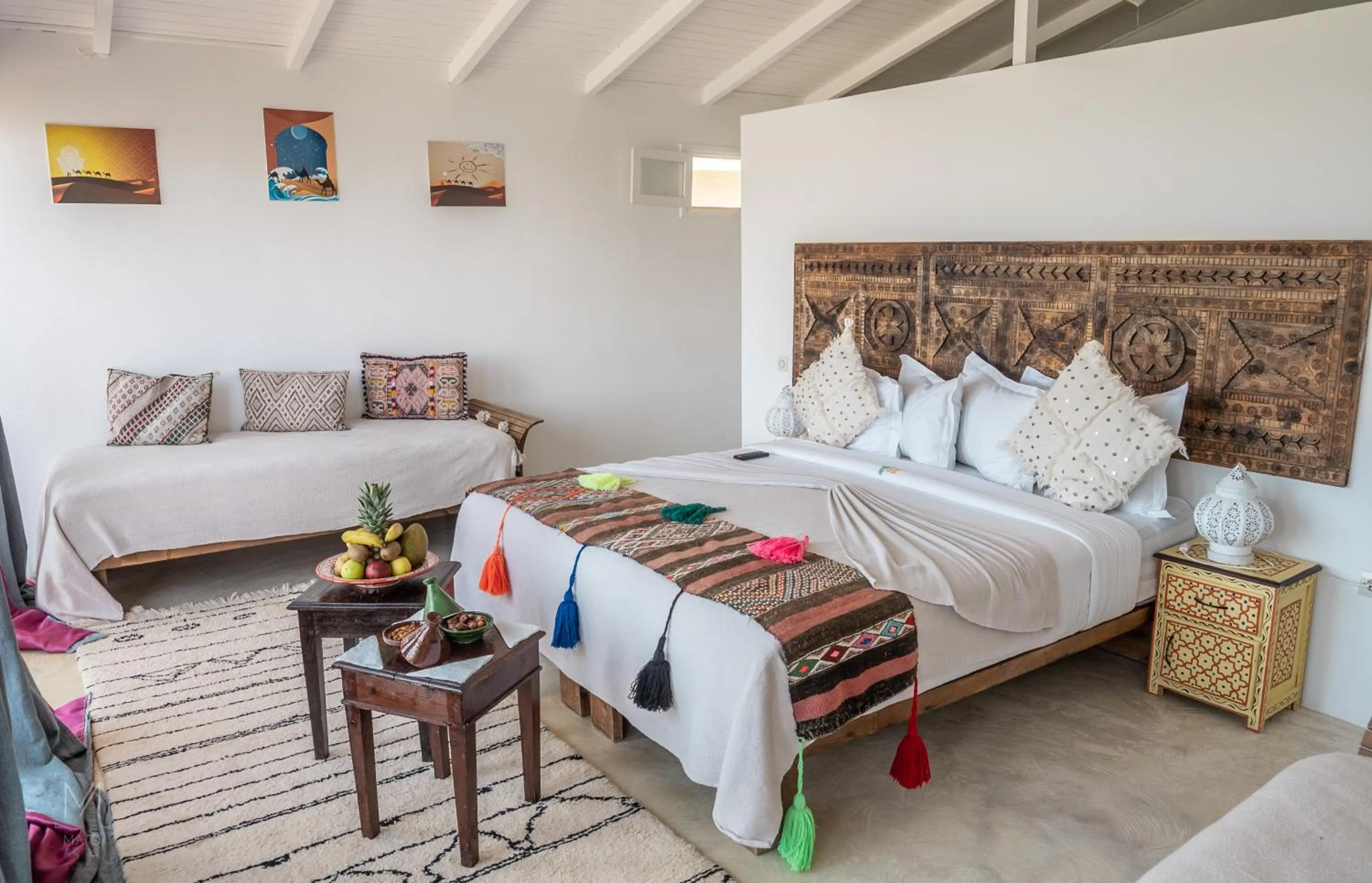 Living room, Bed in PK25 Dakhla