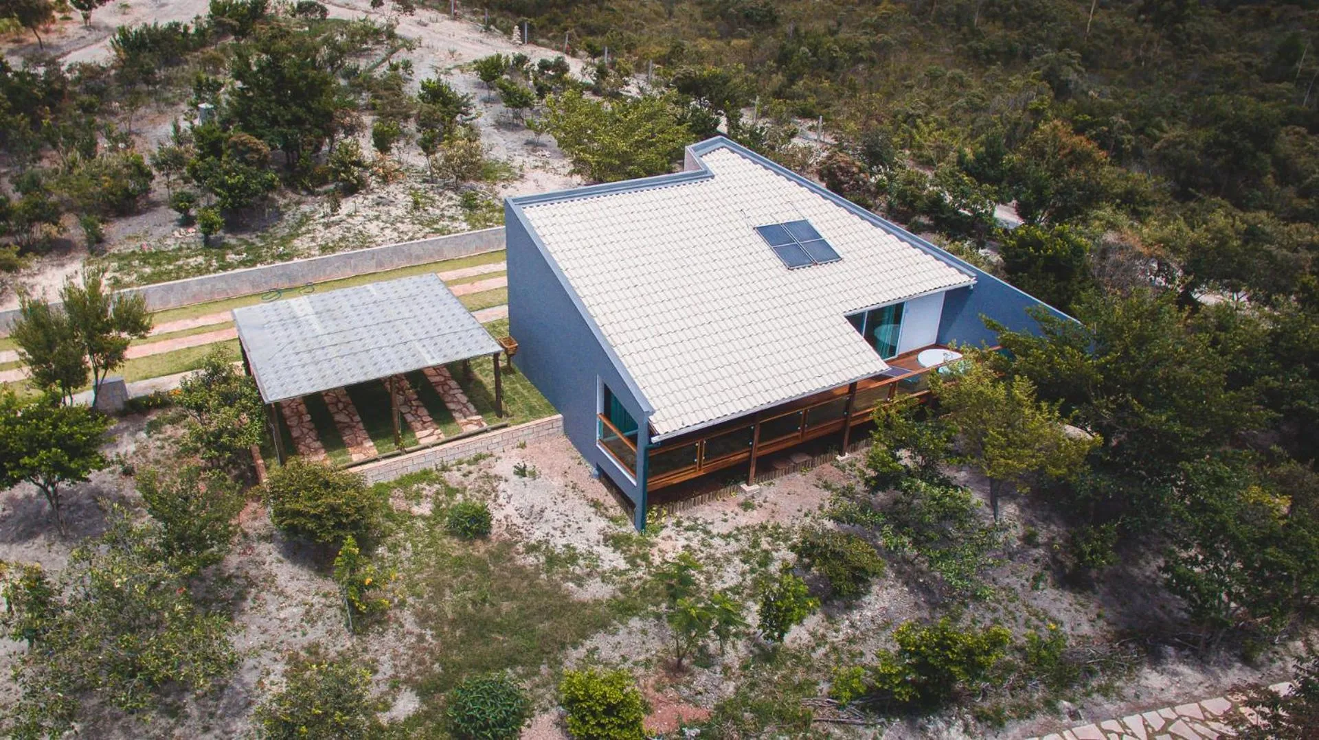 Hot Tub in Pousada Amanhecer