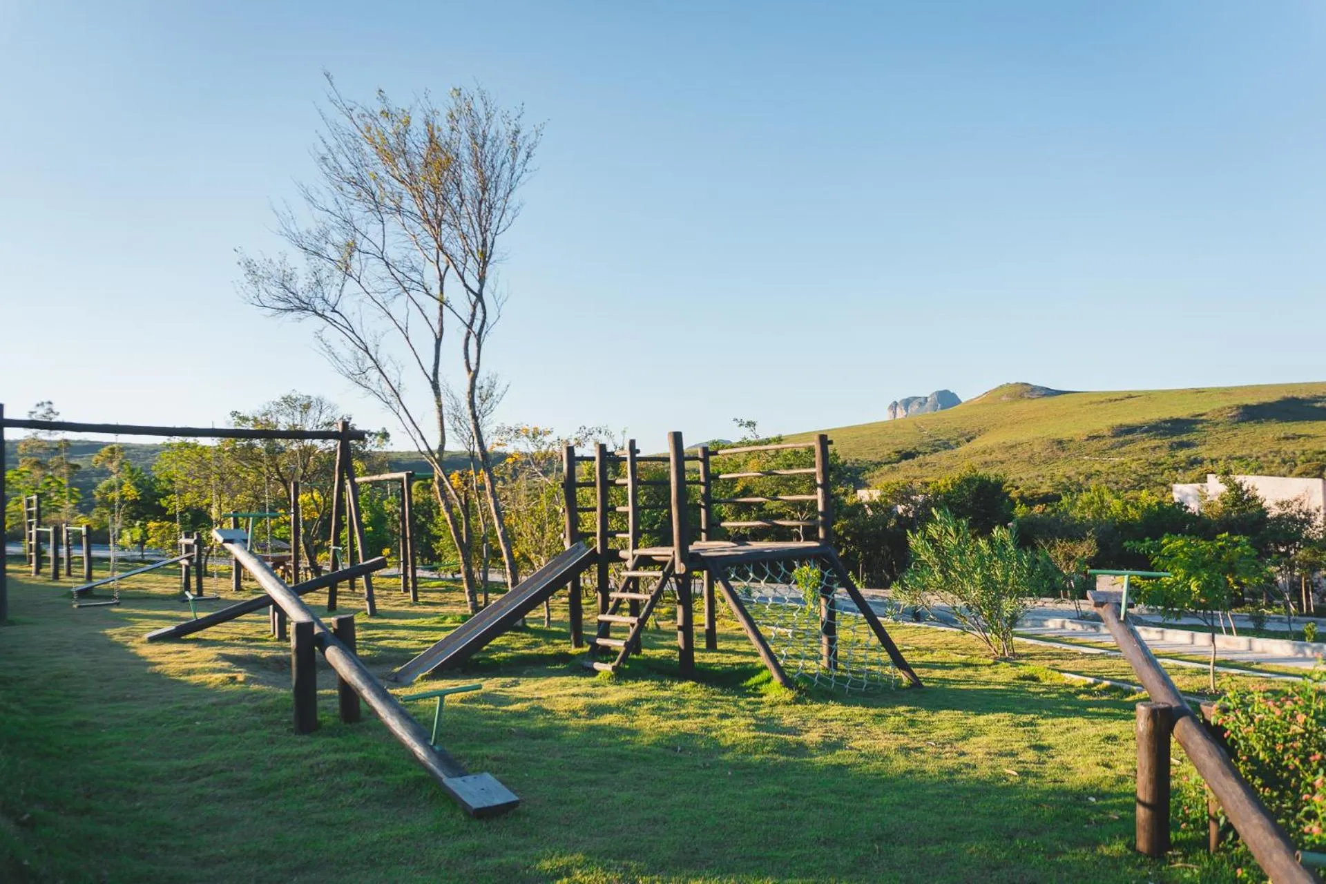 Children play ground in Pousada Amanhecer
