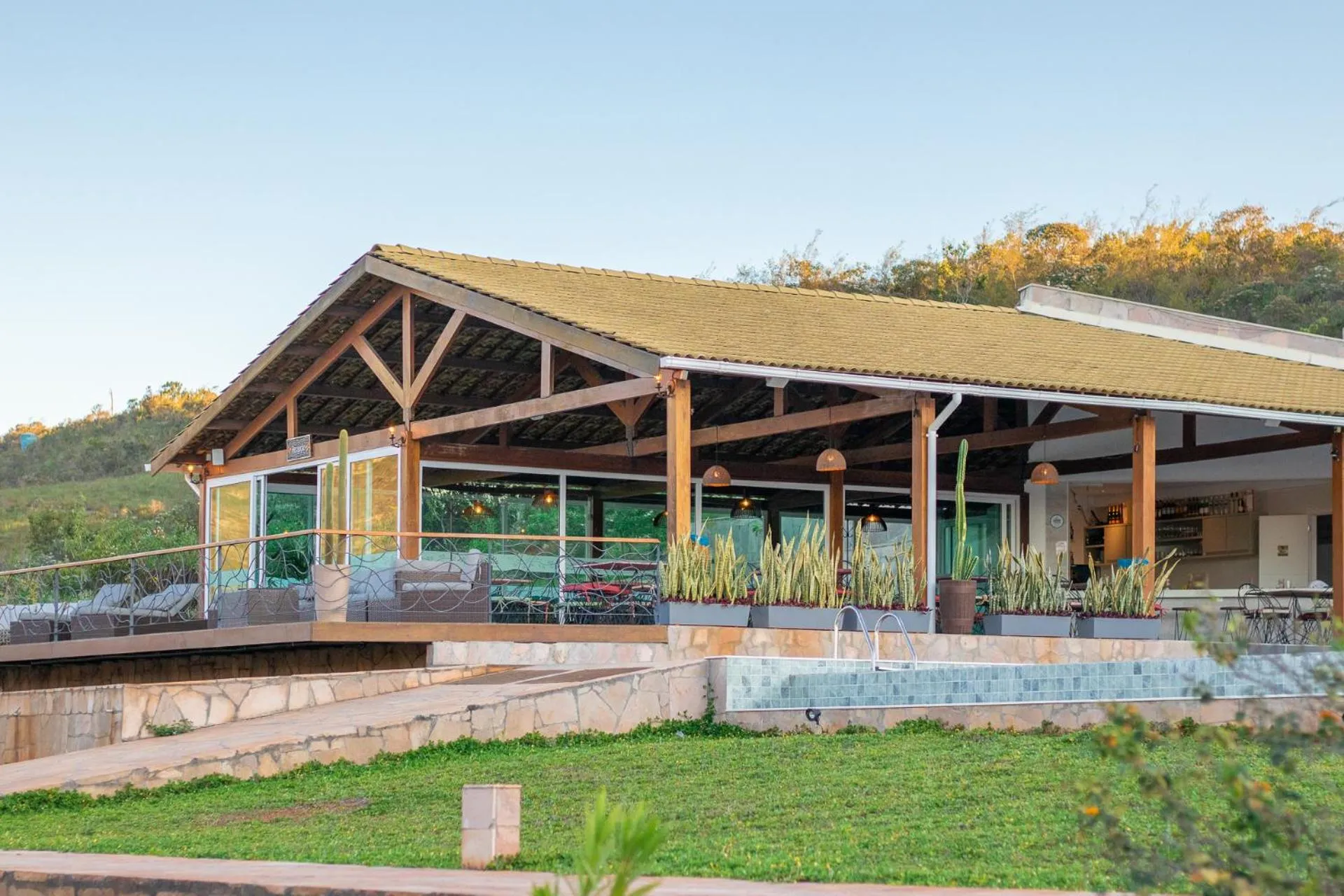 Property building in Pousada Amanhecer