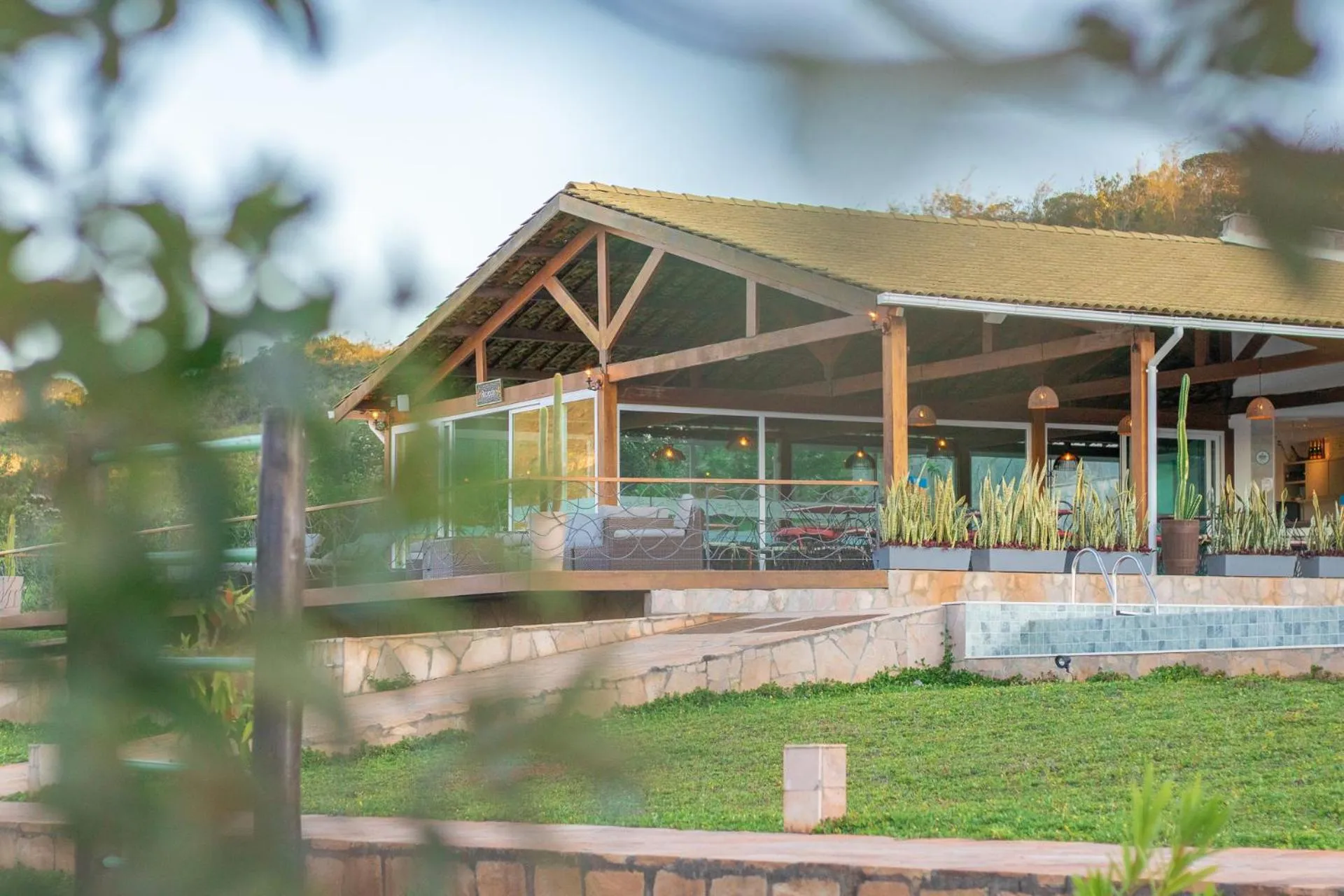 Property building in Pousada Amanhecer