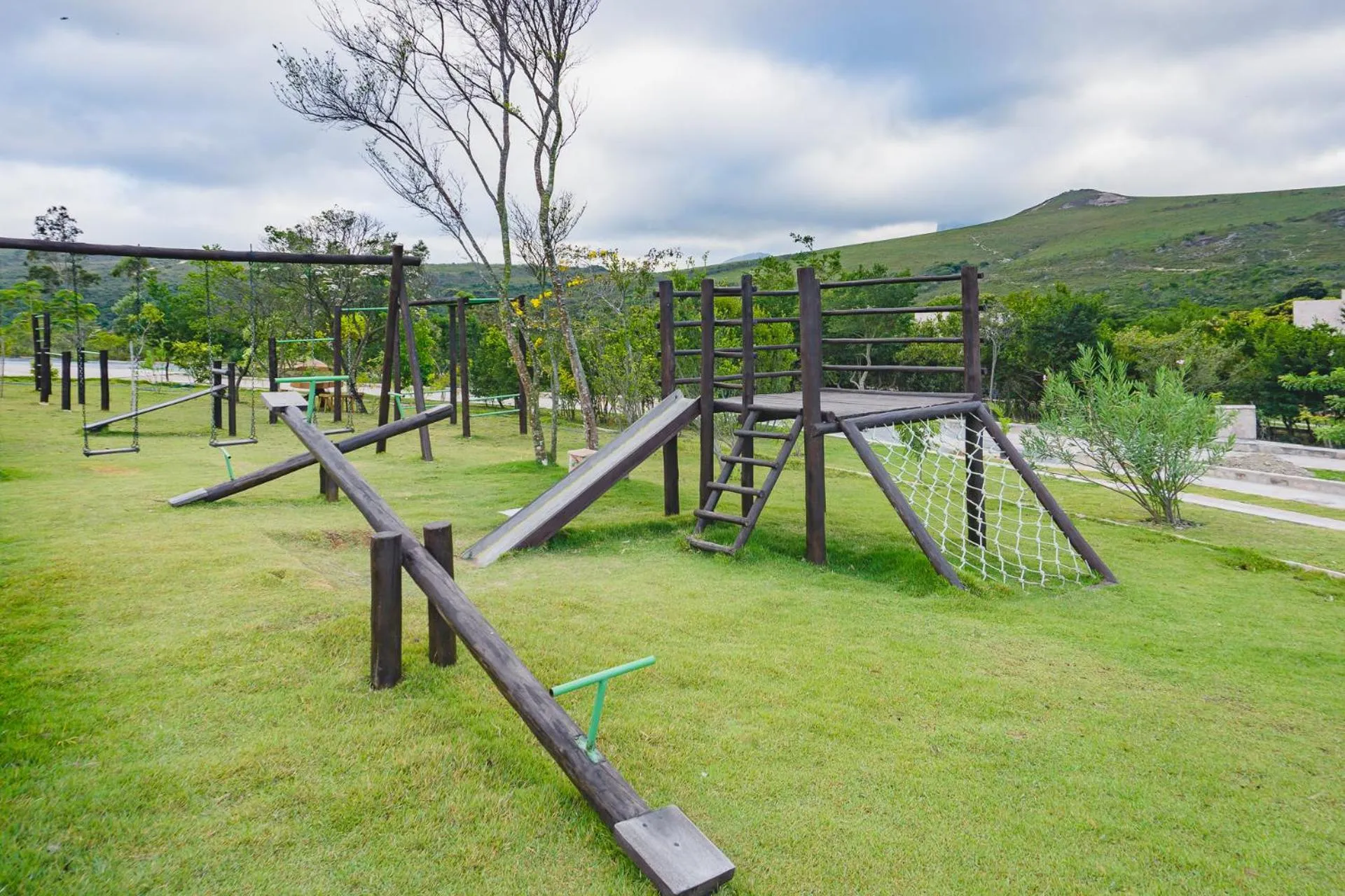 Children play ground in Pousada Amanhecer