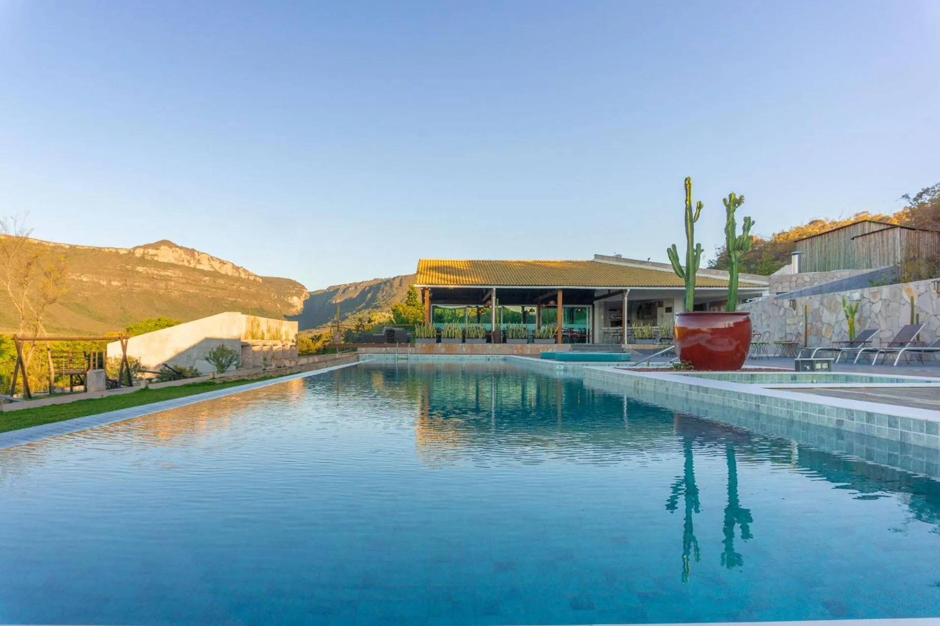 Property building in Pousada Amanhecer