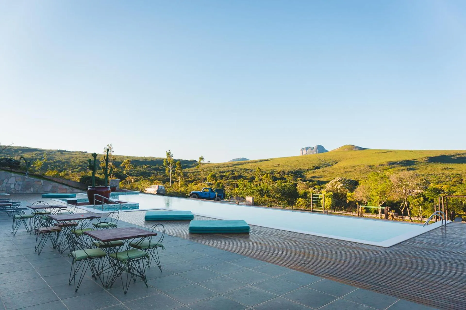 Children play ground in Pousada Amanhecer