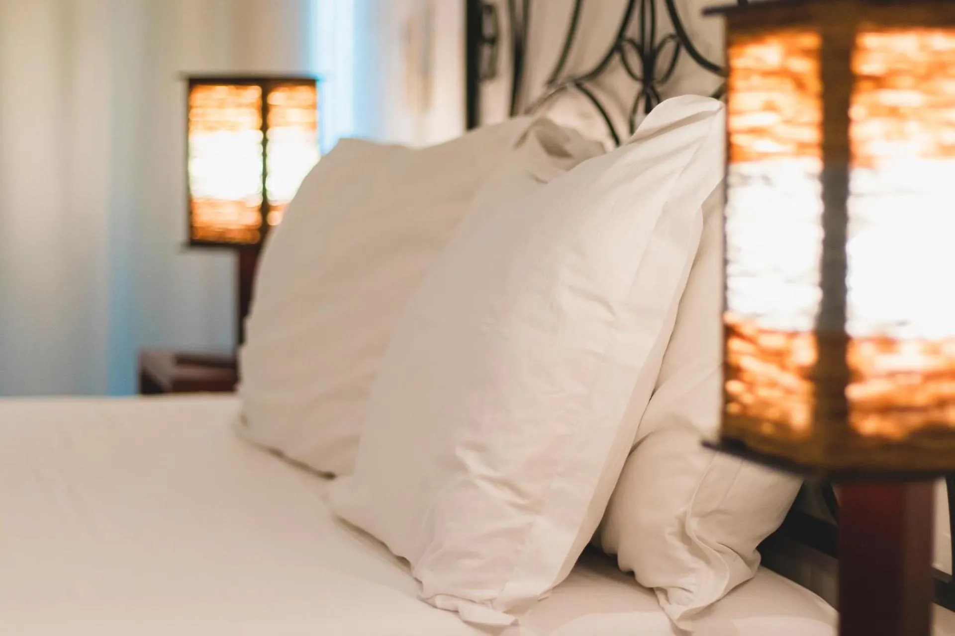 Bed in Pousada Amanhecer