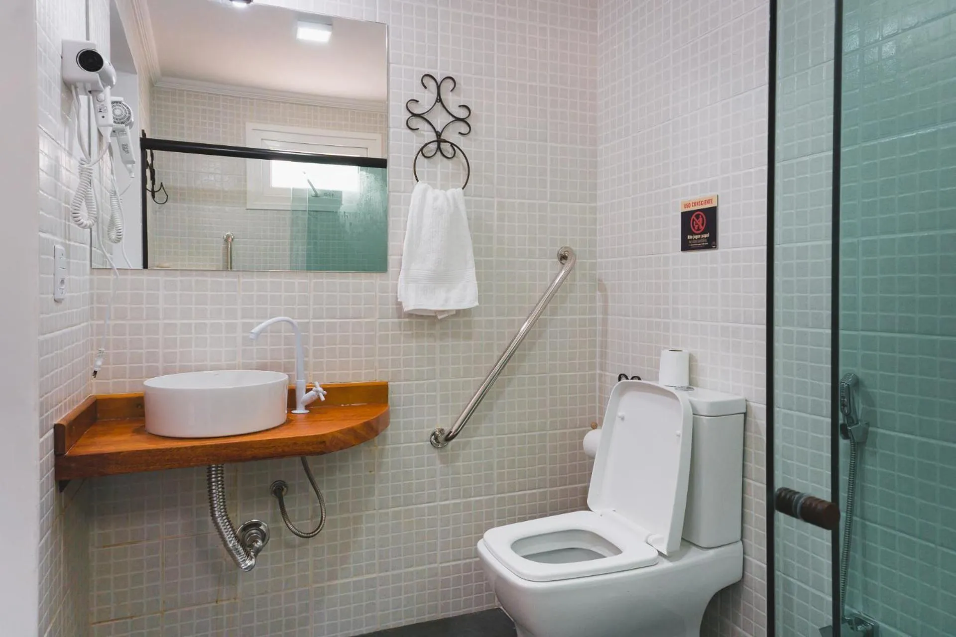 Bathroom in Pousada Amanhecer