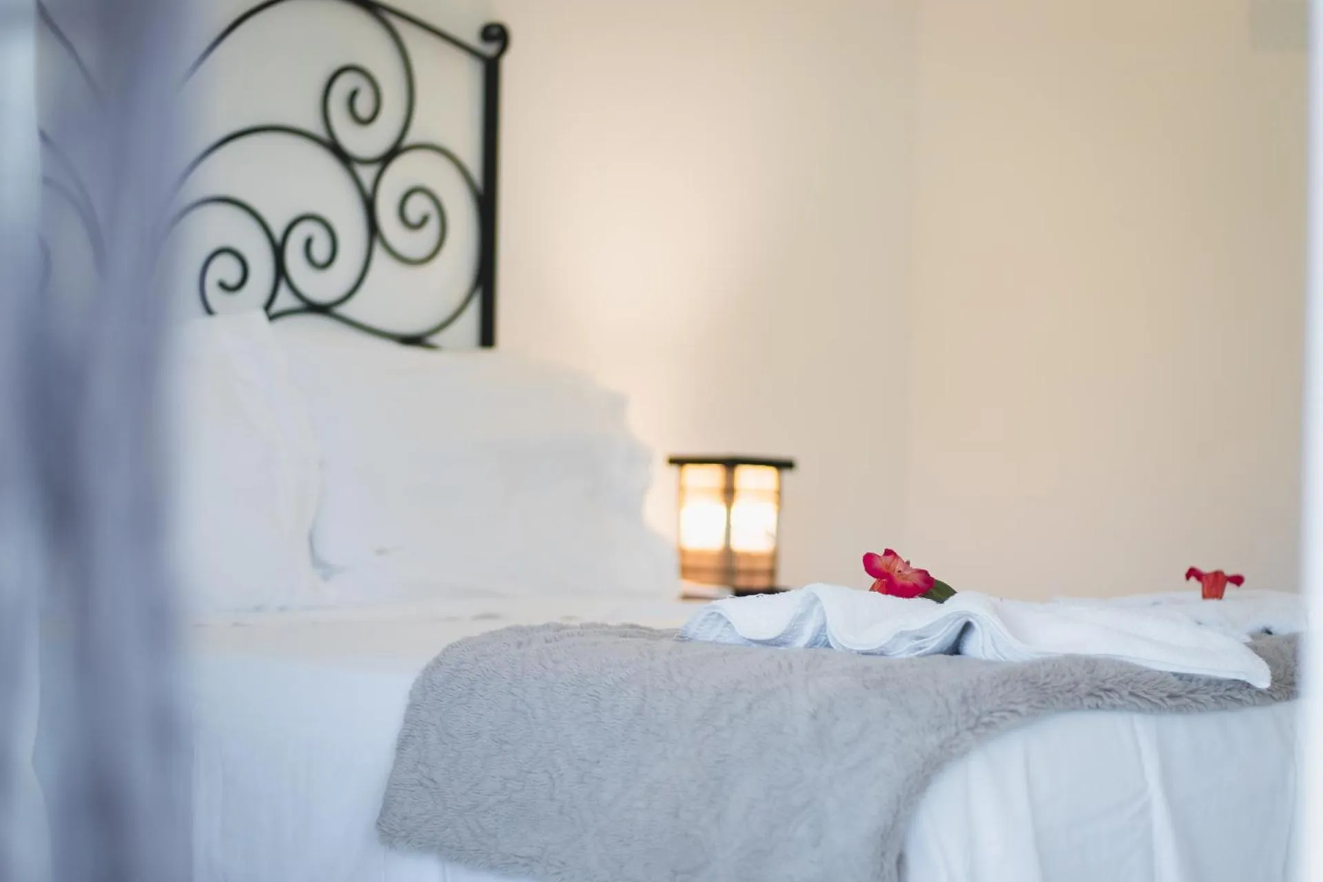 Bed in Pousada Amanhecer