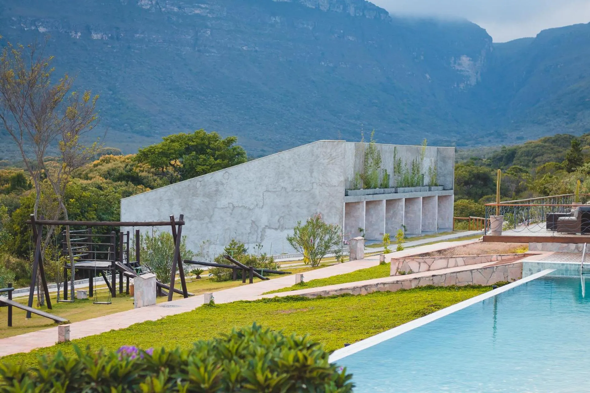 Mountain view in Pousada Amanhecer