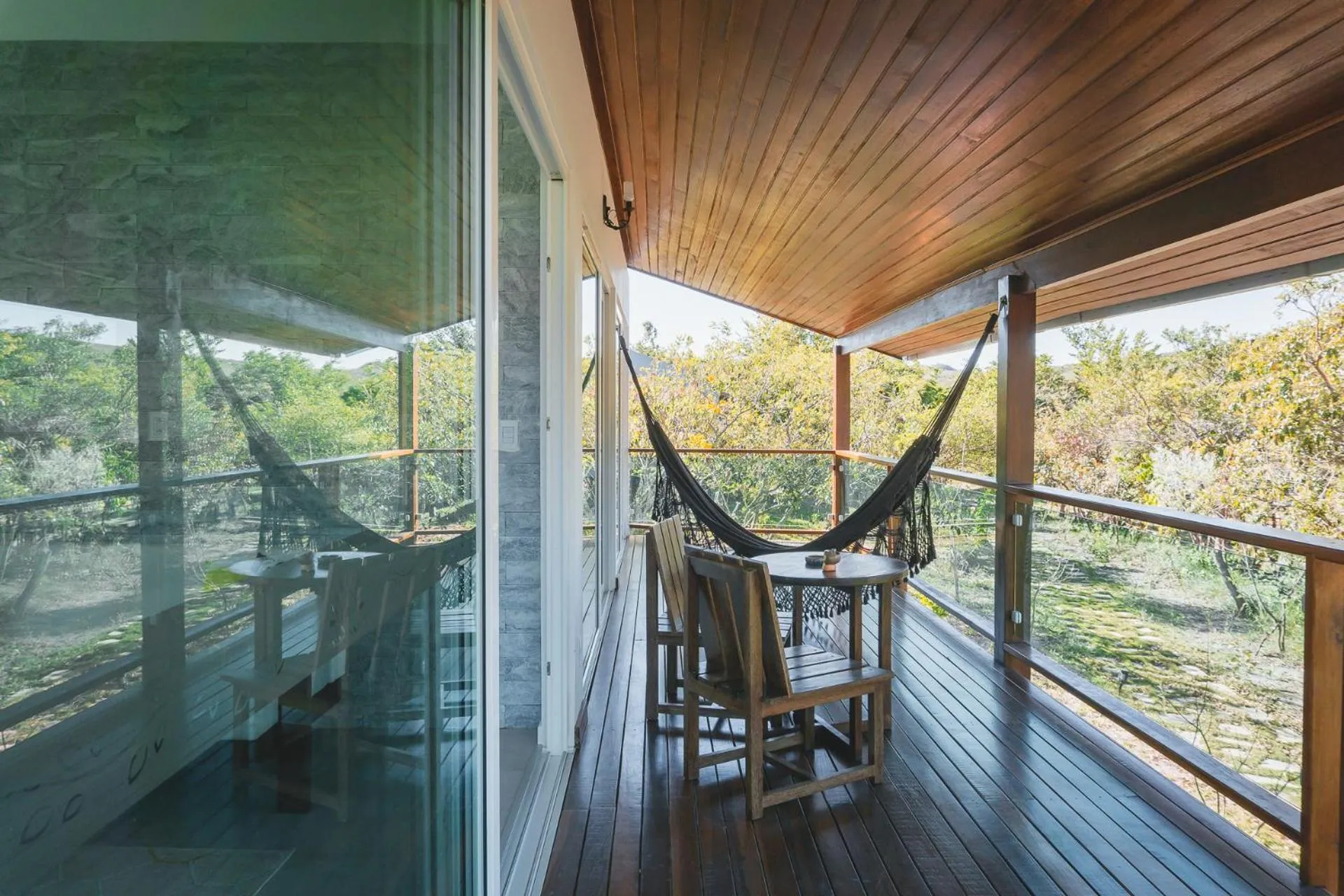 Patio in Pousada Amanhecer