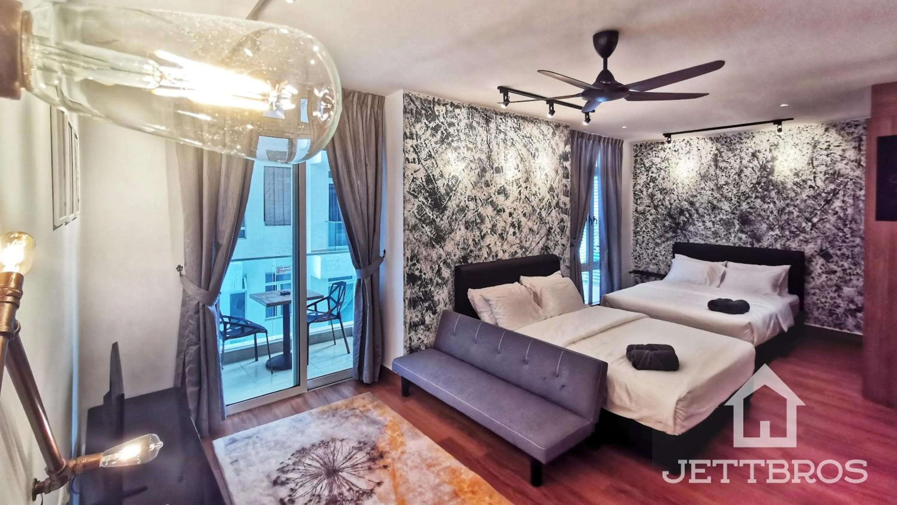 Living room, Bed in KSL D'Esplanade By JettBros Johor Bahru