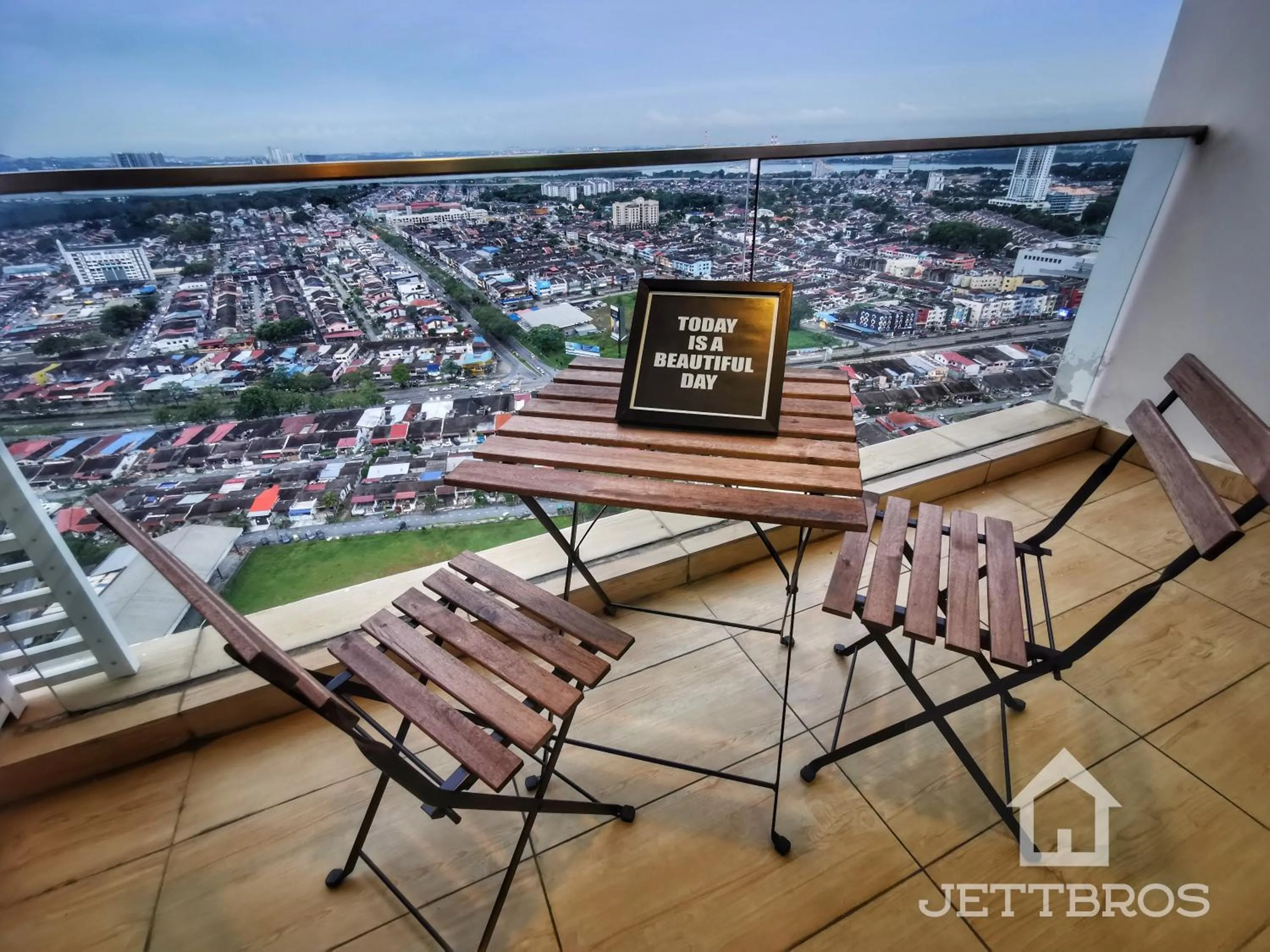 Balcony/Terrace in KSL D'Esplanade By JettBros Johor Bahru