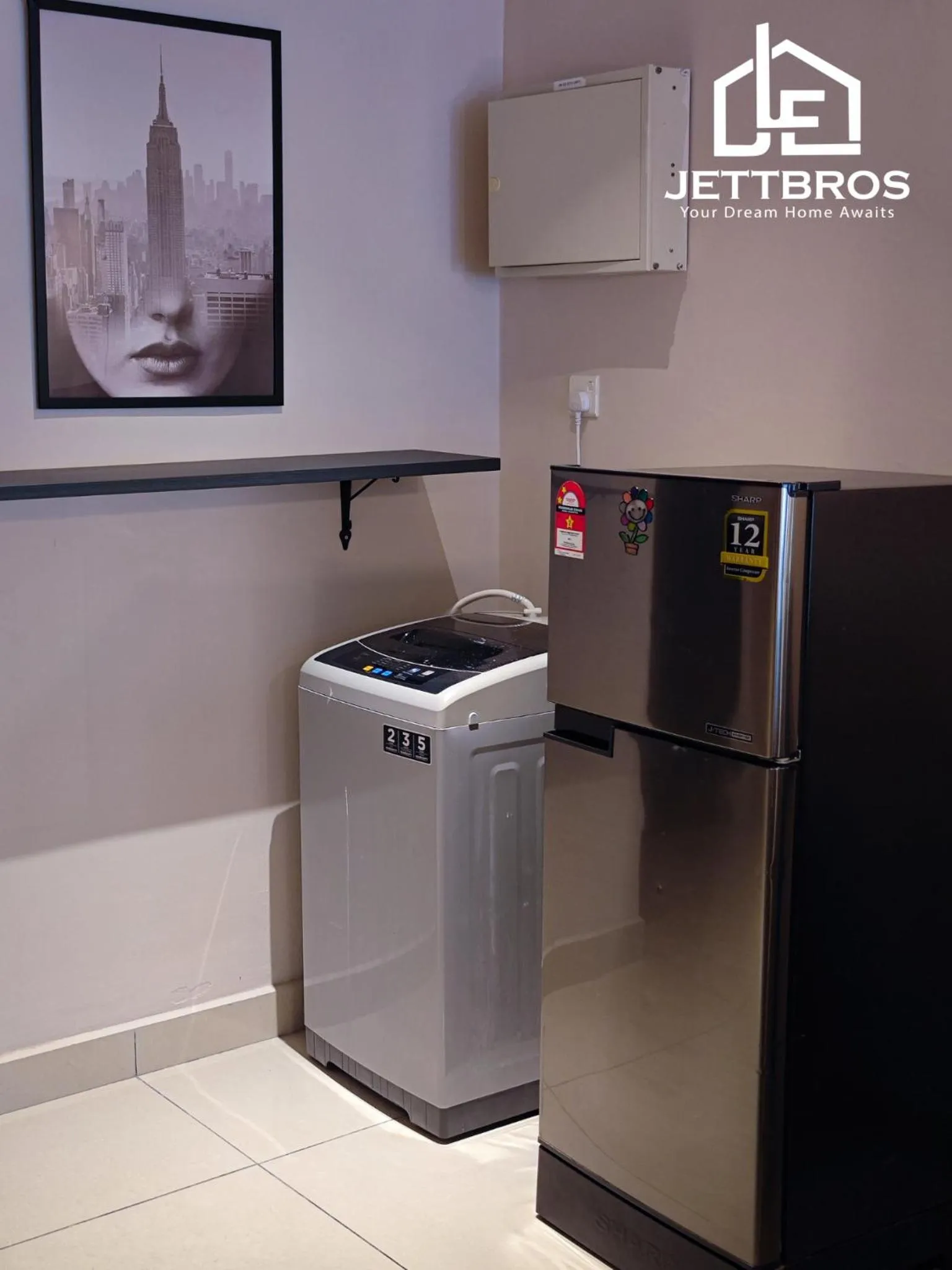 washing machine in KSL D'Esplanade By JettBros Johor Bahru