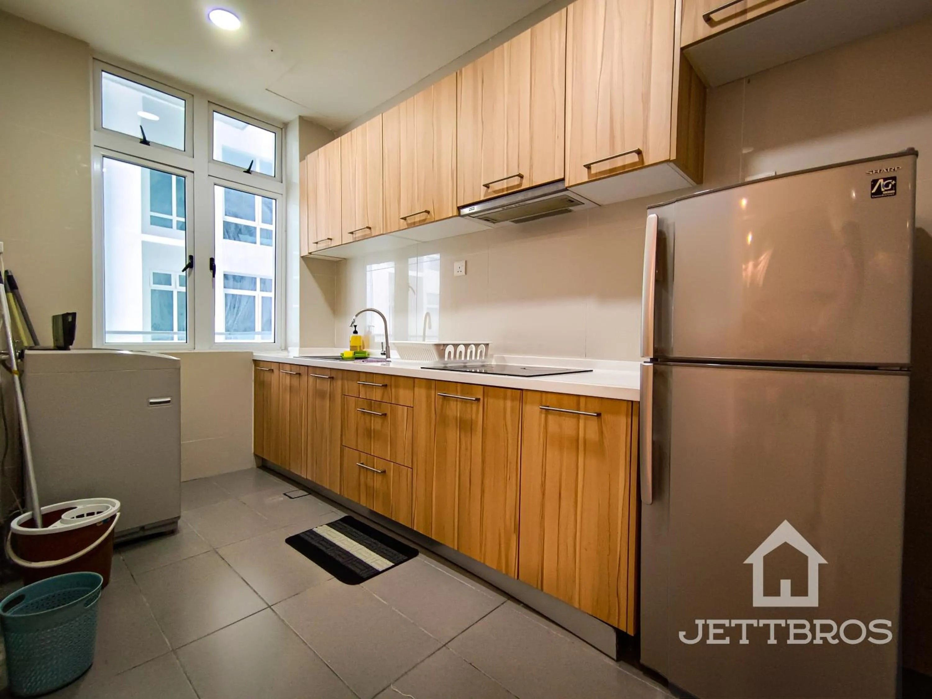 Kitchen or kitchenette in KSL D'Esplanade By JettBros Johor Bahru