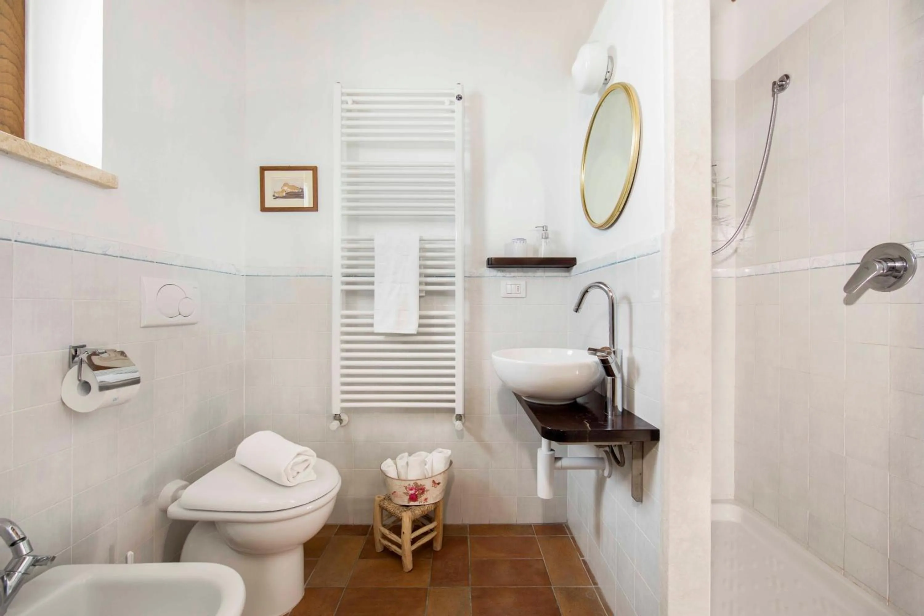 Bathroom in Casetta Tartuchino
