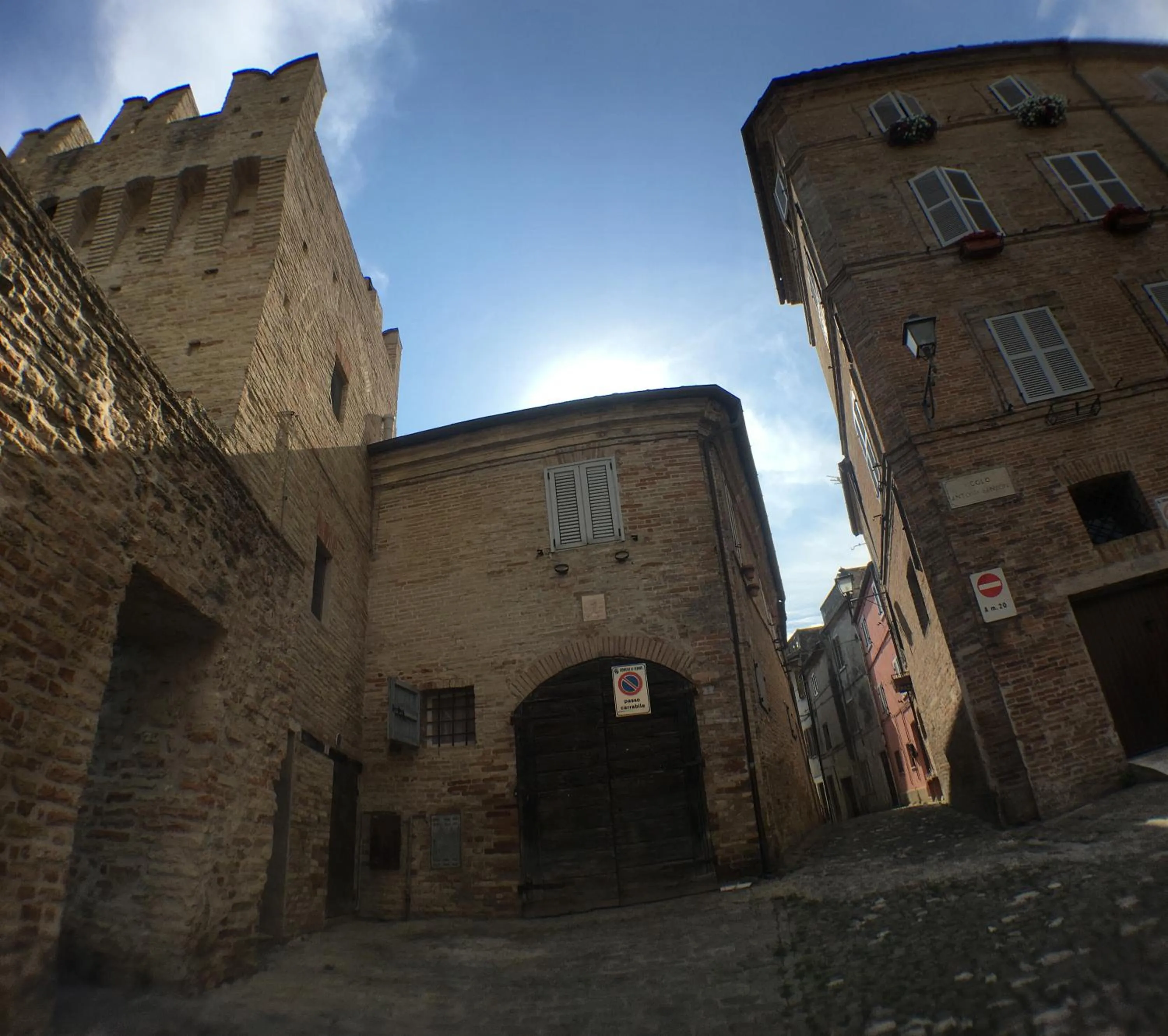 Property building in B&B La Lanterna