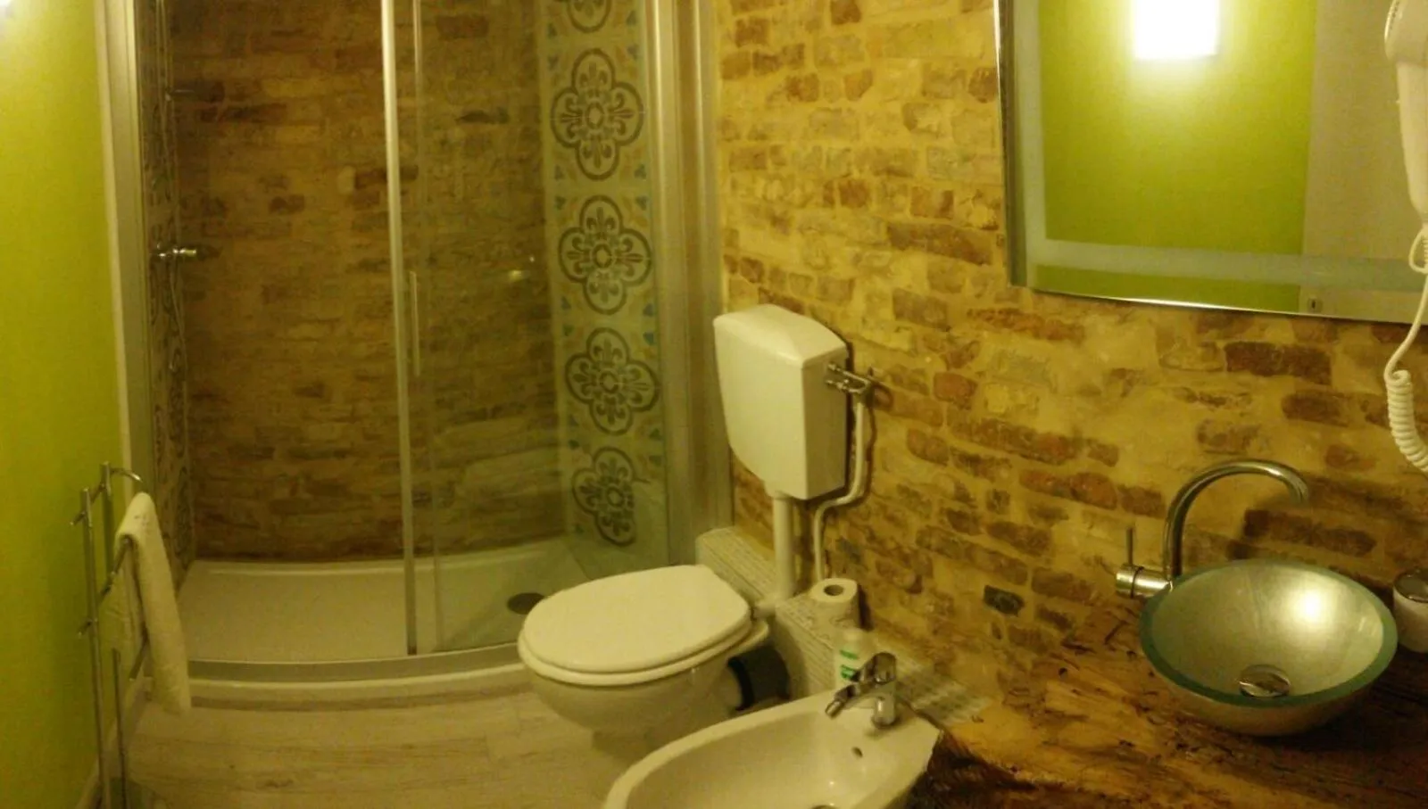 Bathroom in B&B La Lanterna