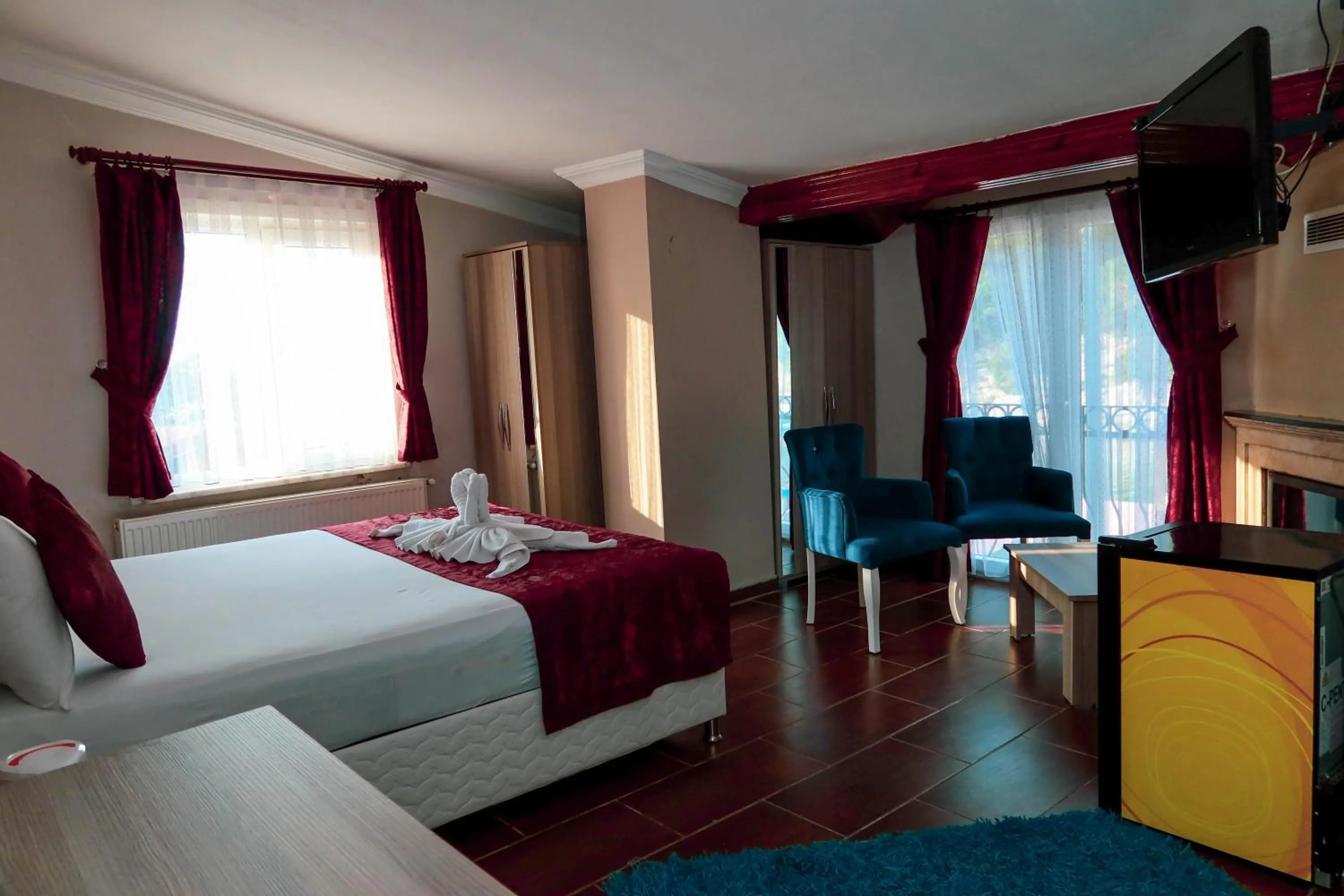 TV and multimedia, Bed in Ağva Carpediem Otel