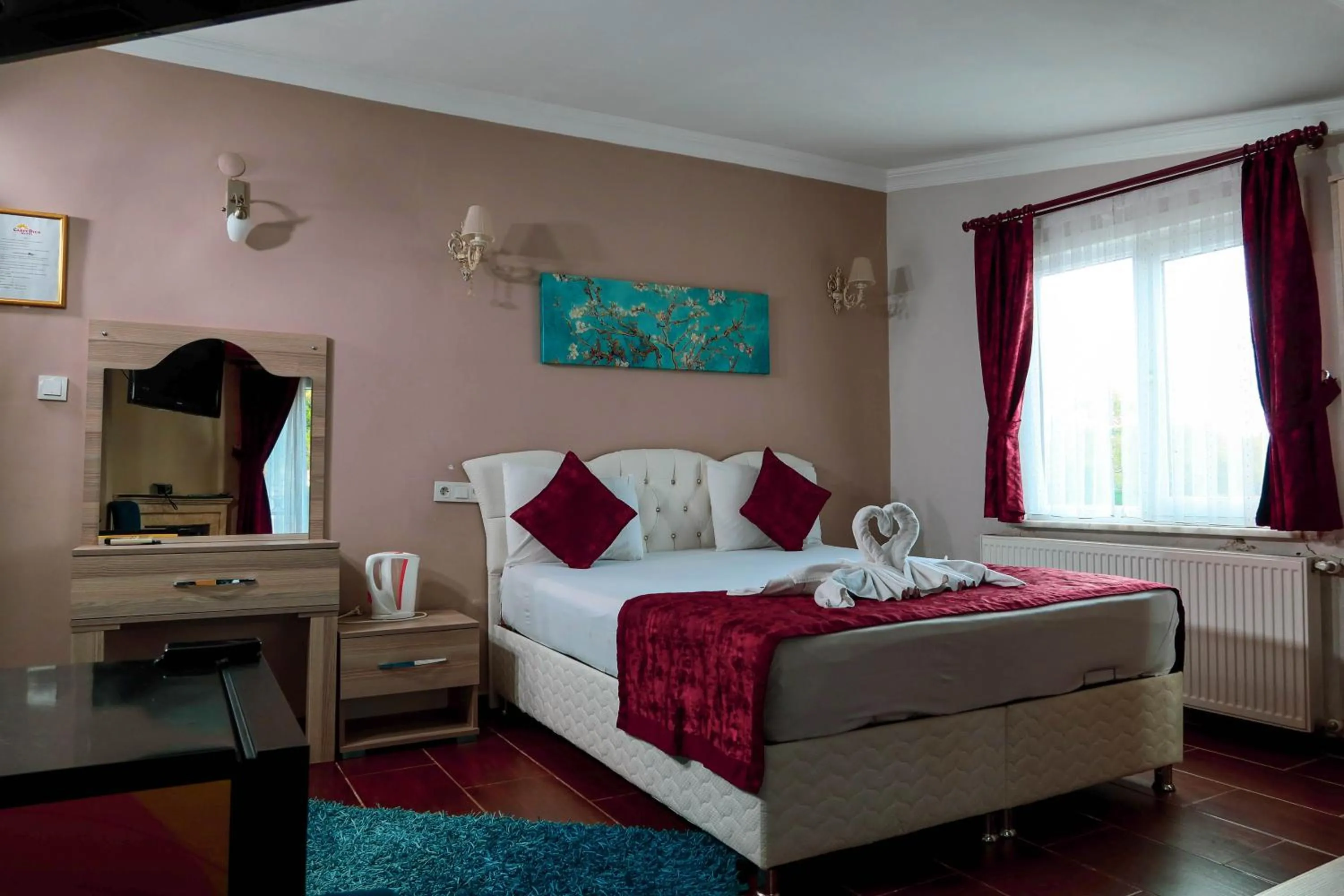 Bed in Ağva Carpediem Otel