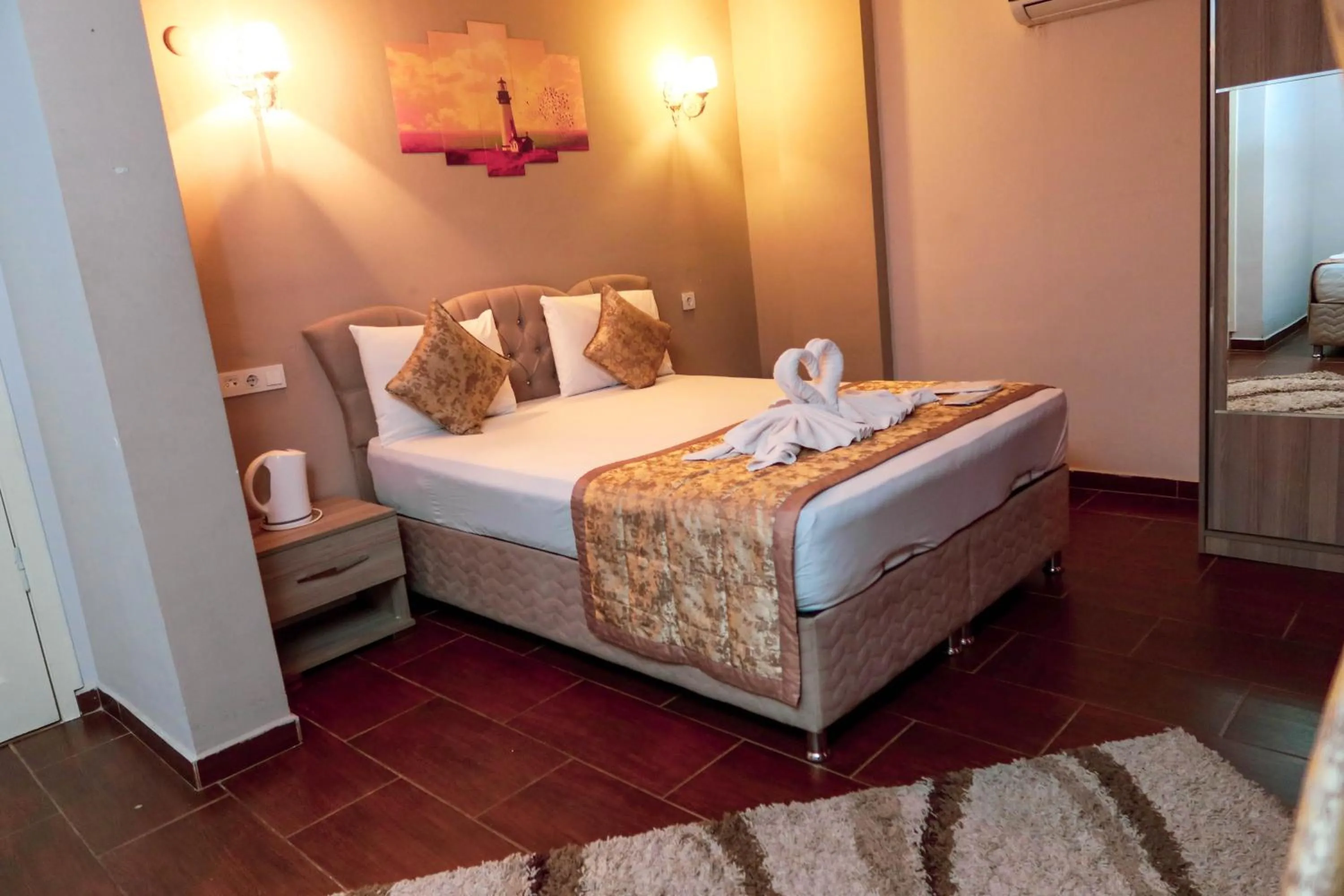 Bed in Ağva Carpediem Otel