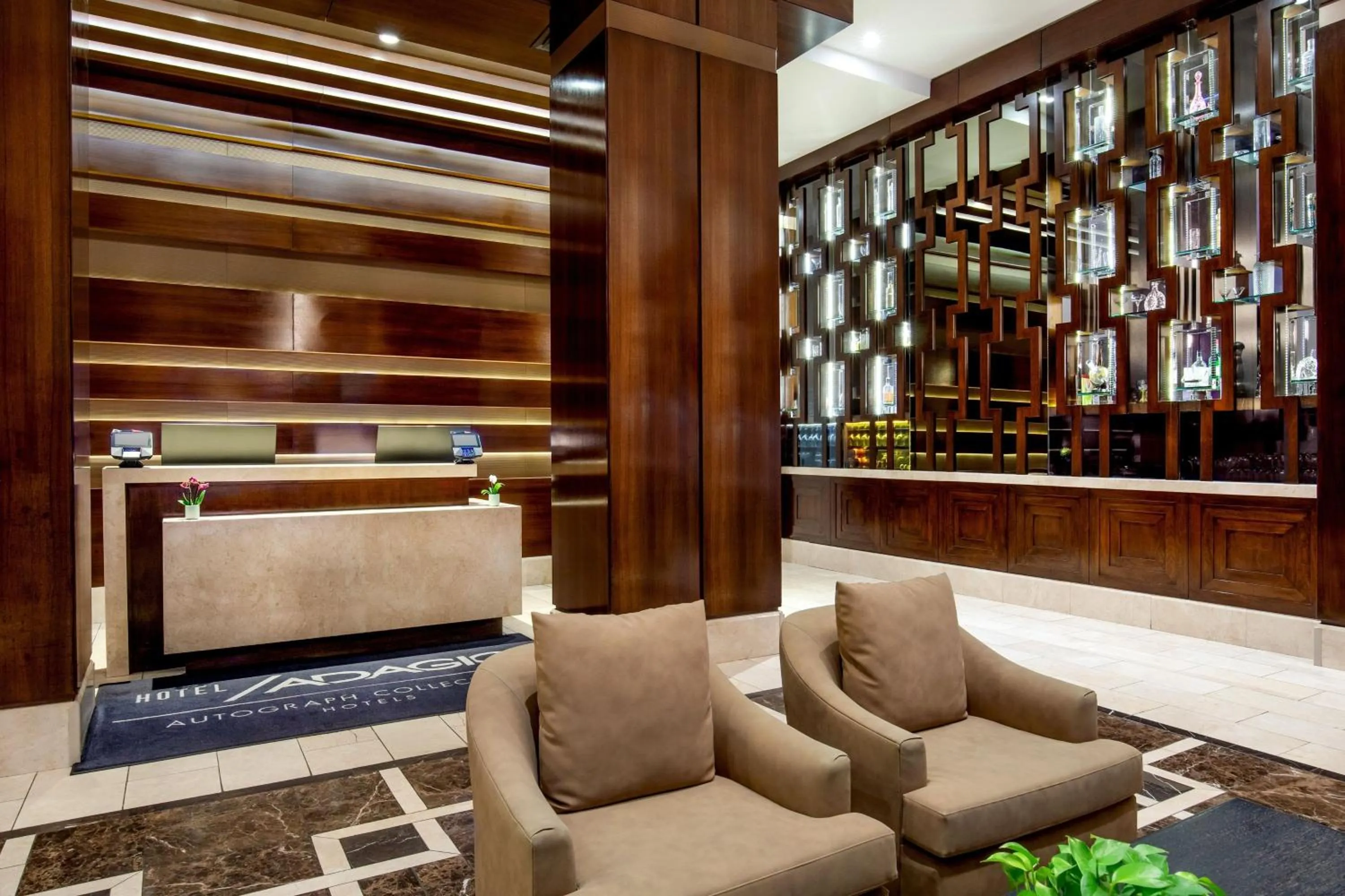 Lobby or reception in Hotel Adagio, Autograph Collection