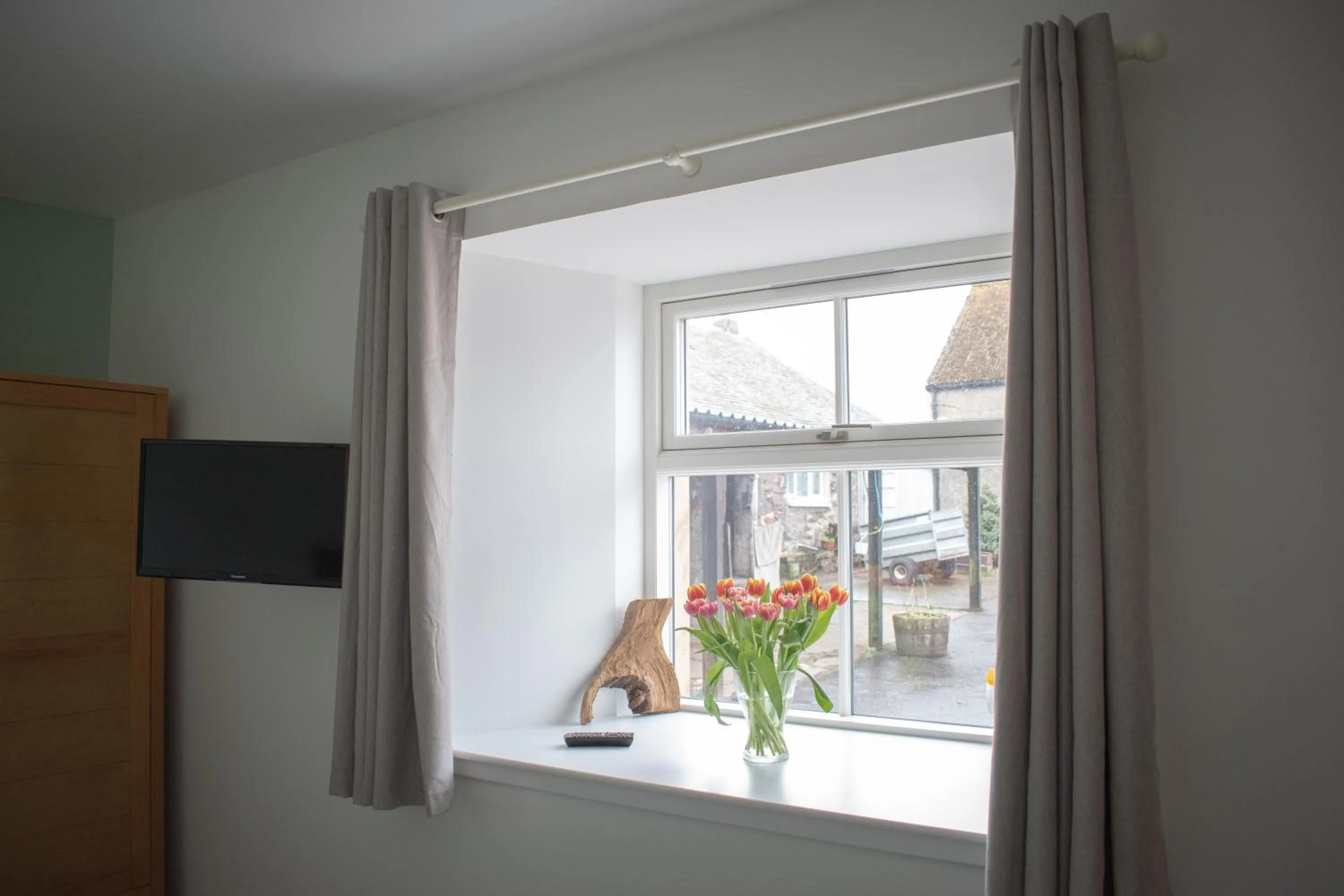 Bedroom in Altquhur Byre
