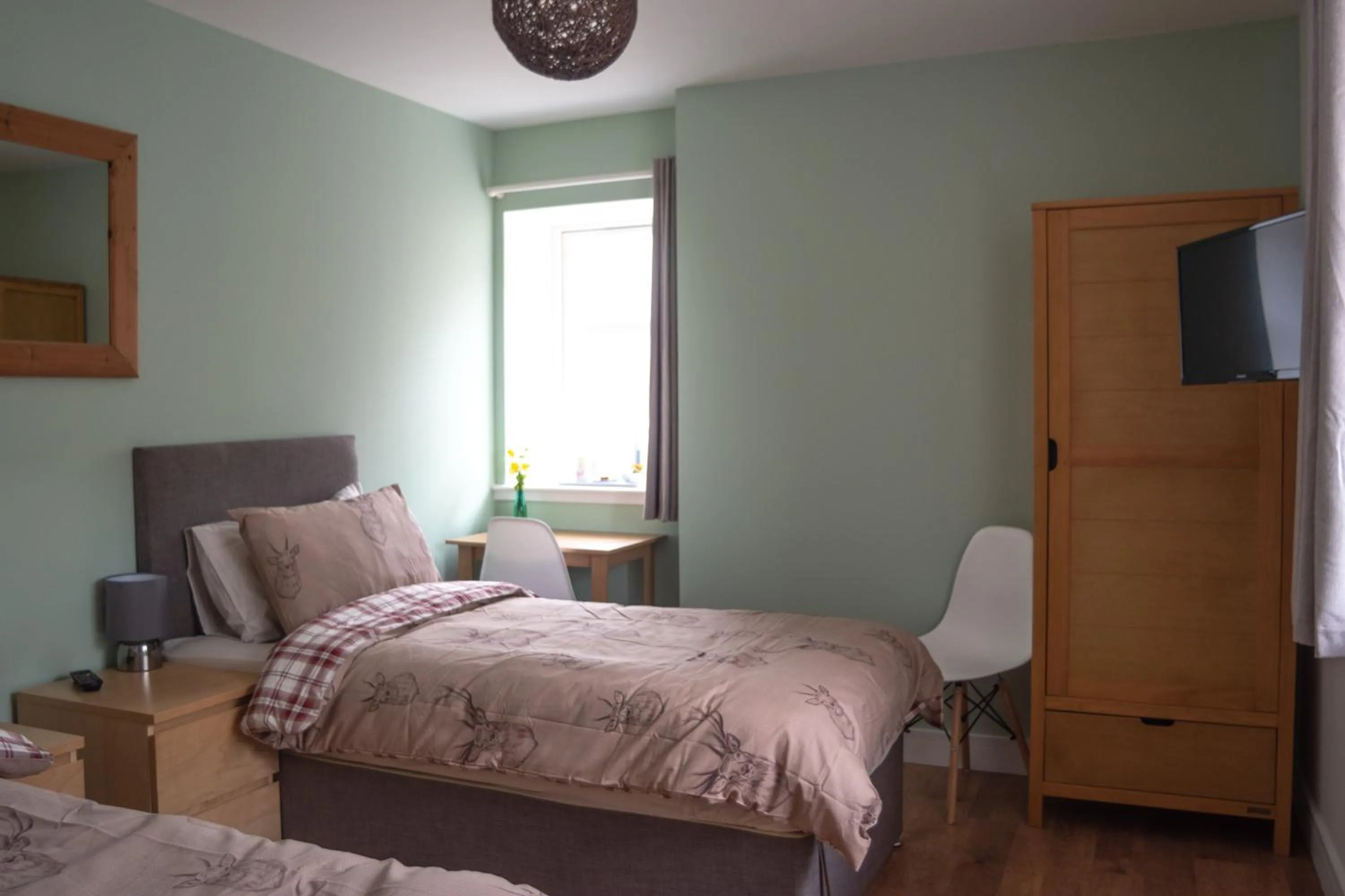 Bed in Altquhur Byre