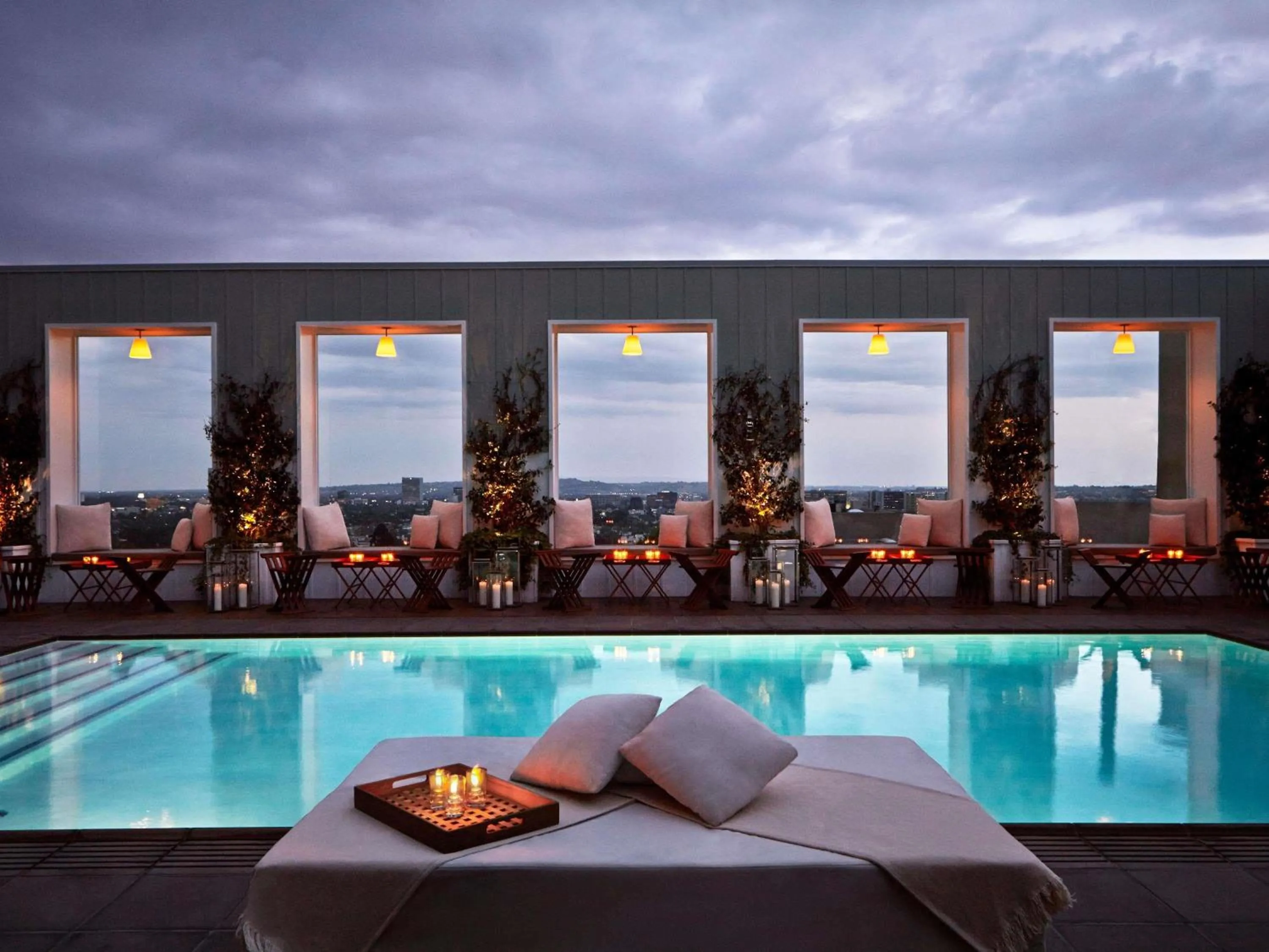 Property building in Mondrian Los Angeles