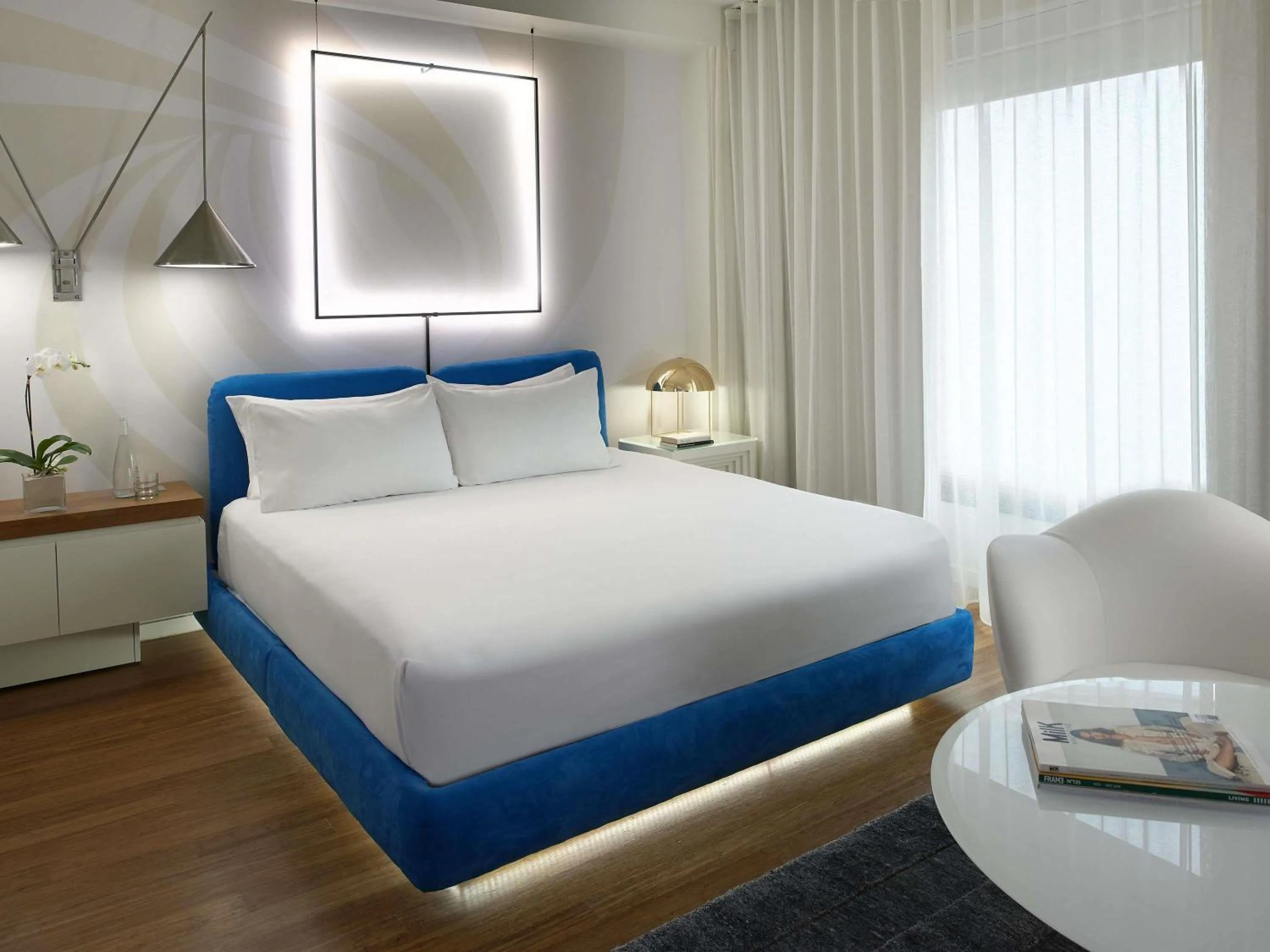 Bedroom, Bed in Mondrian Los Angeles
