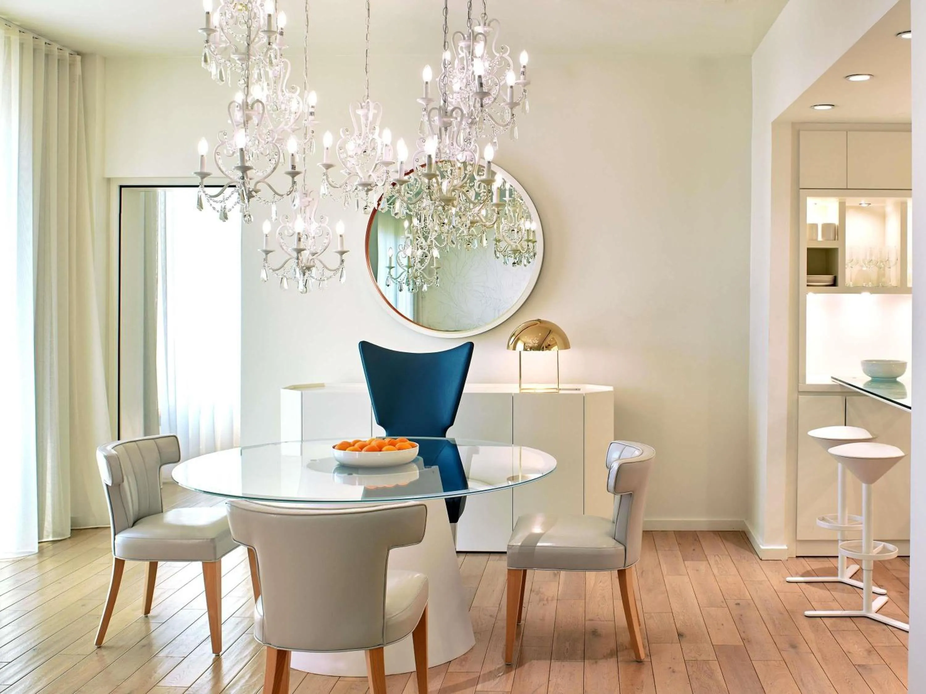 Bedroom in Mondrian Los Angeles