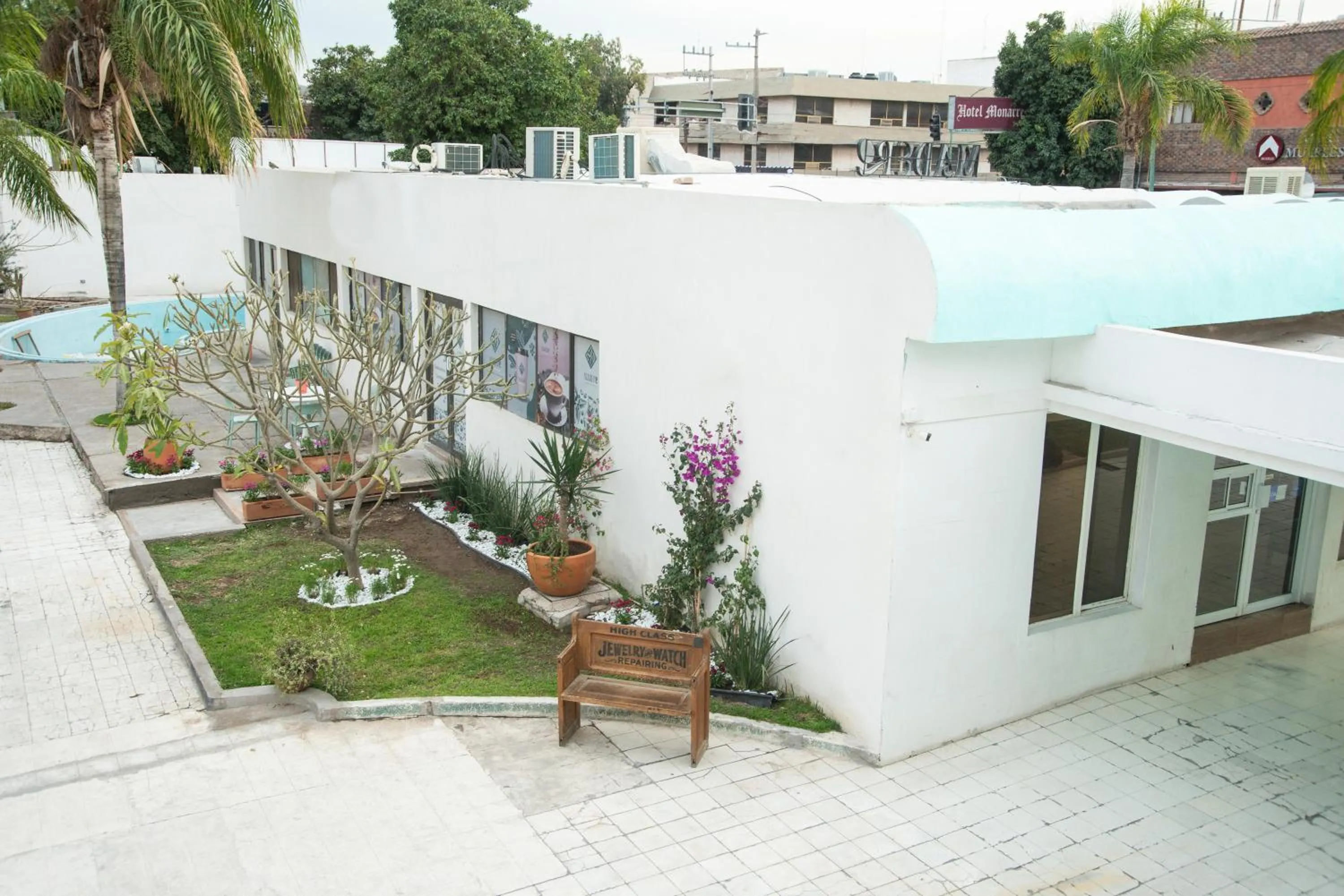 Garden in Hotel La Siesta, Gomez Palacio