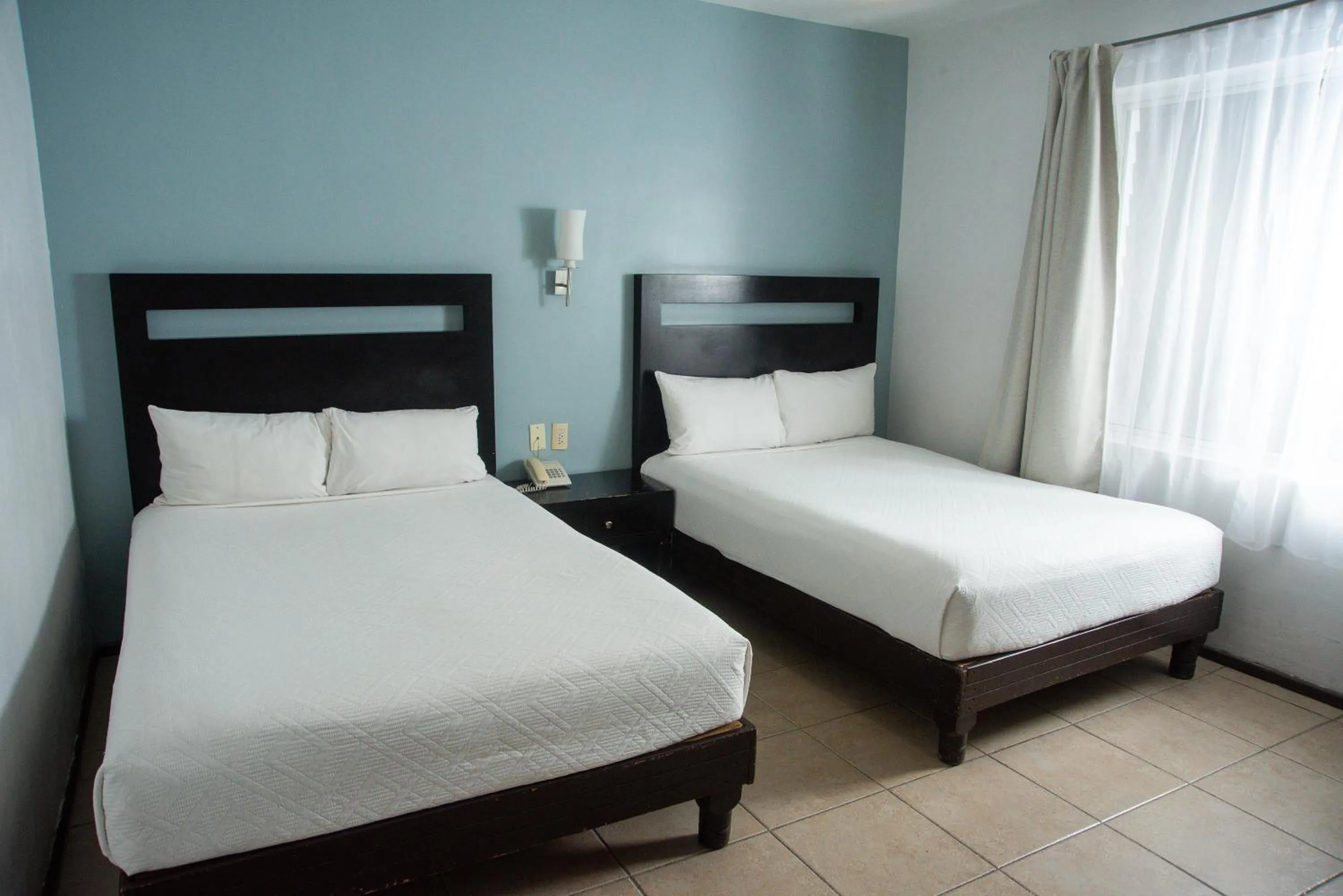 Bed in Hotel La Siesta, Gomez Palacio