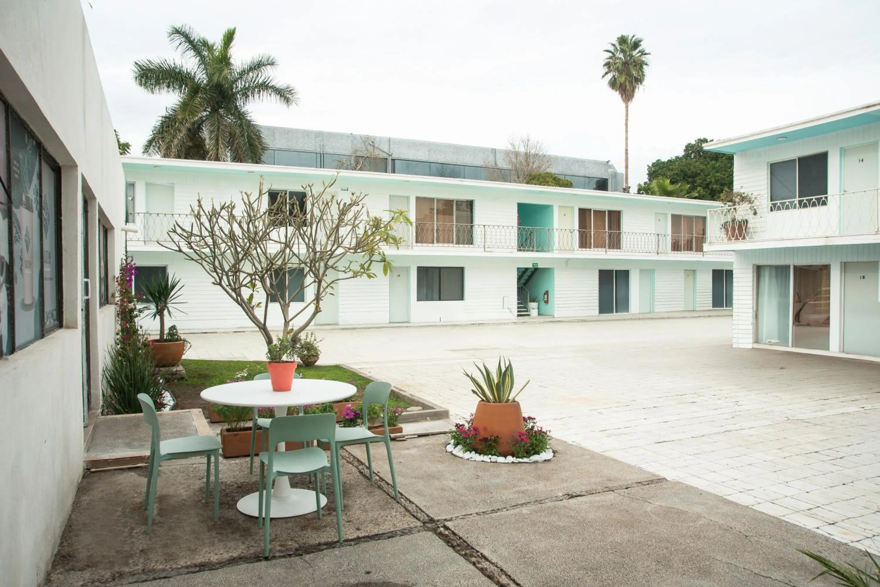 Property building in Hotel La Siesta, Gomez Palacio