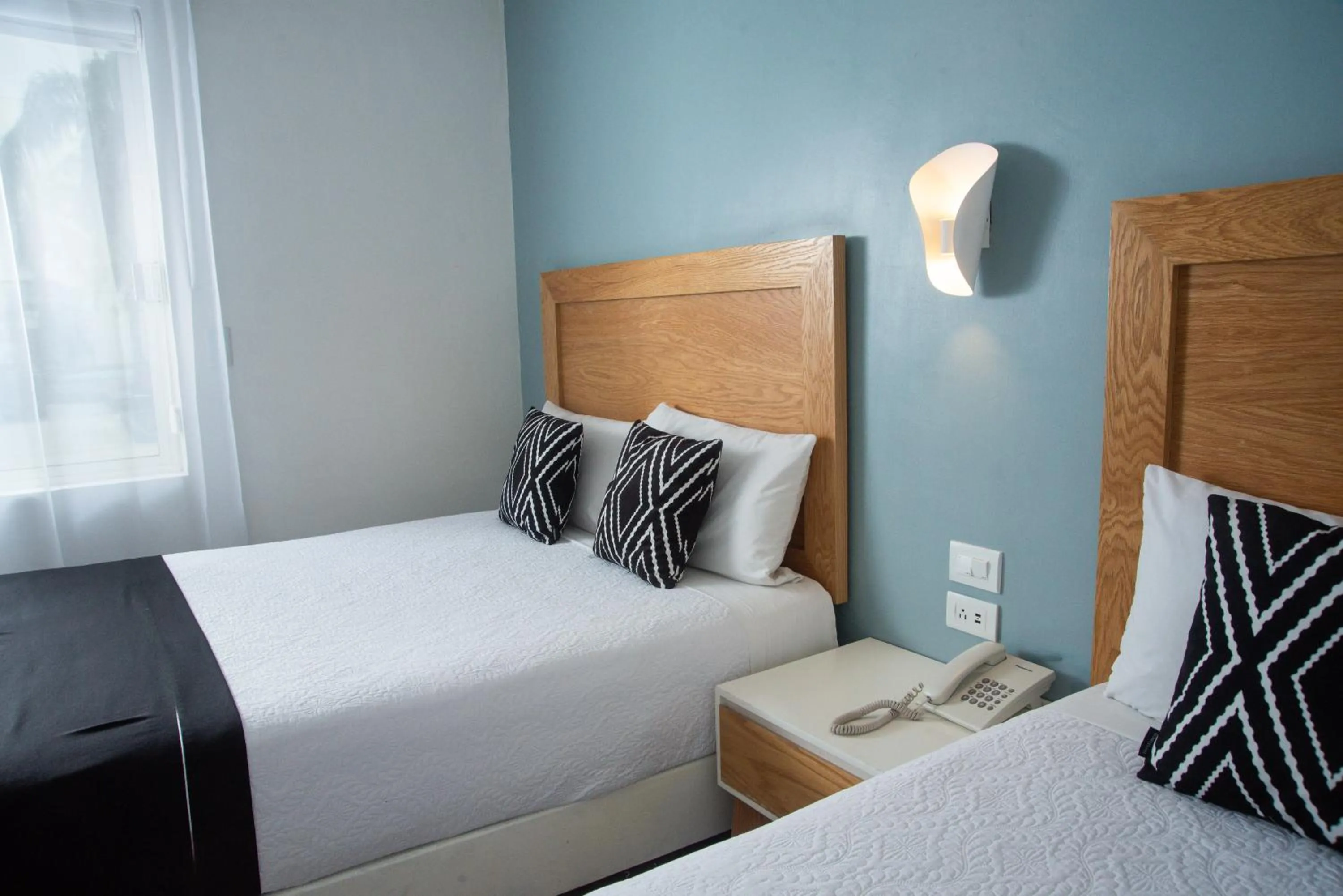 Bed in Hotel La Siesta, Gomez Palacio