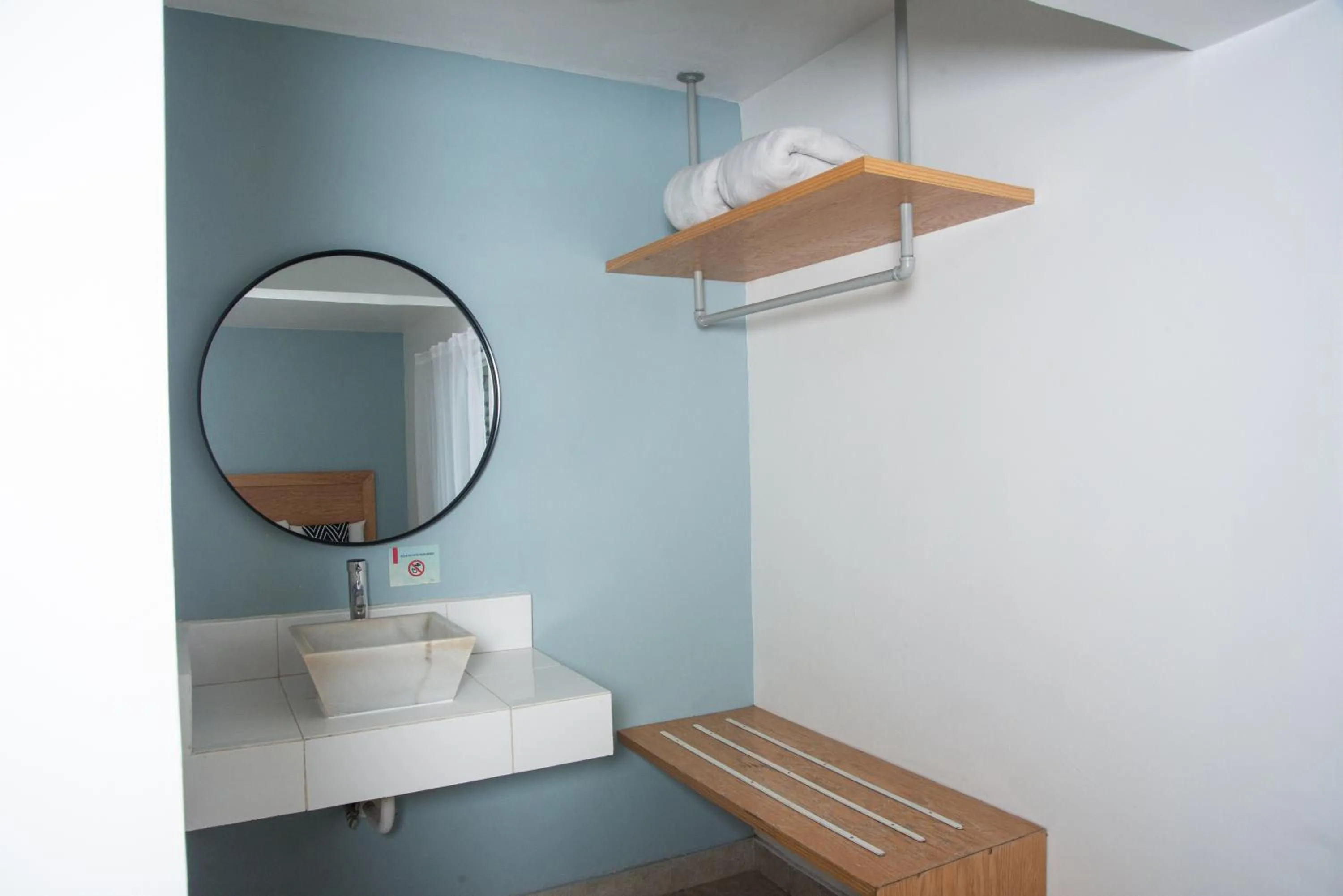 Bathroom in Hotel La Siesta, Gomez Palacio