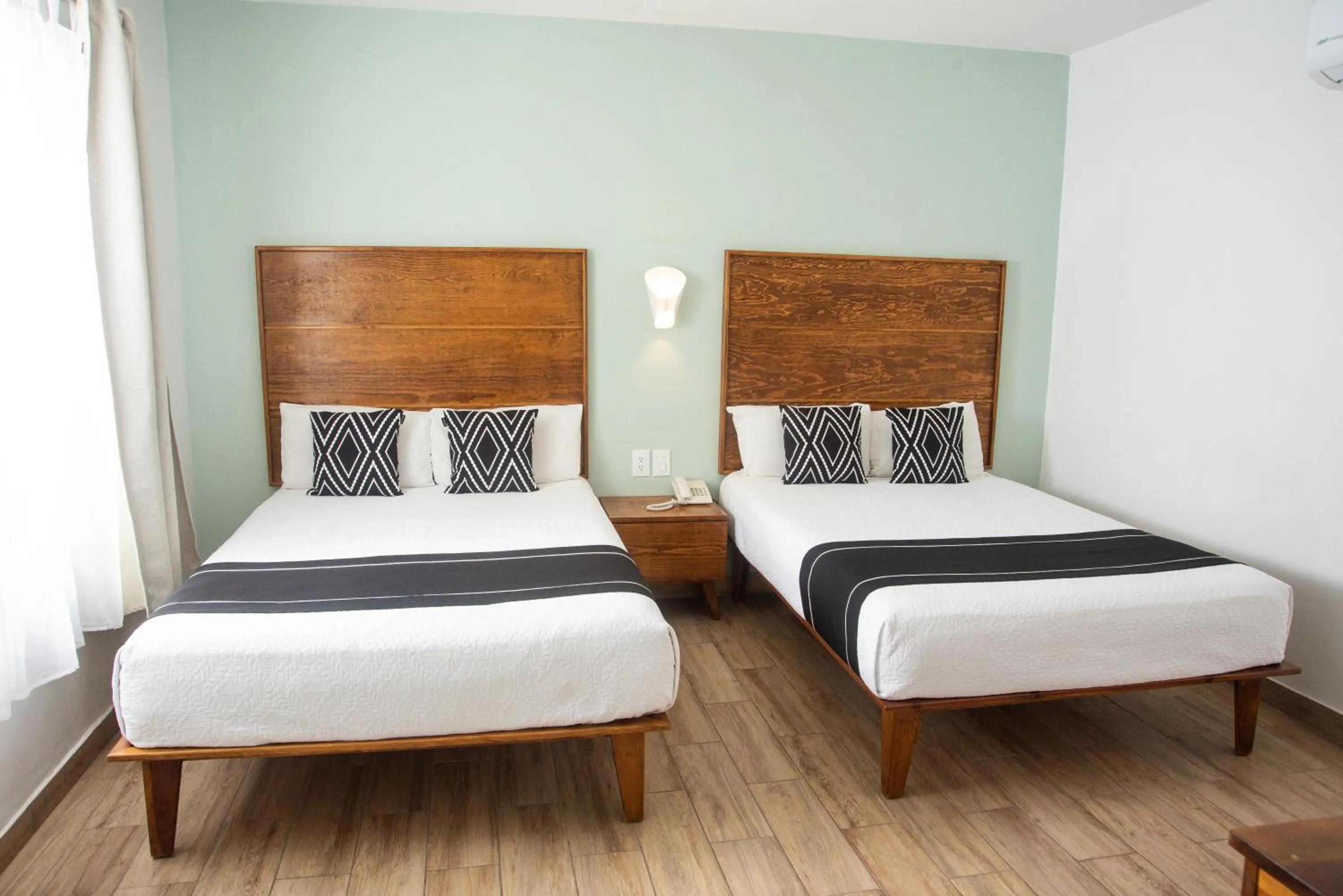 Bed in Hotel La Siesta, Gomez Palacio