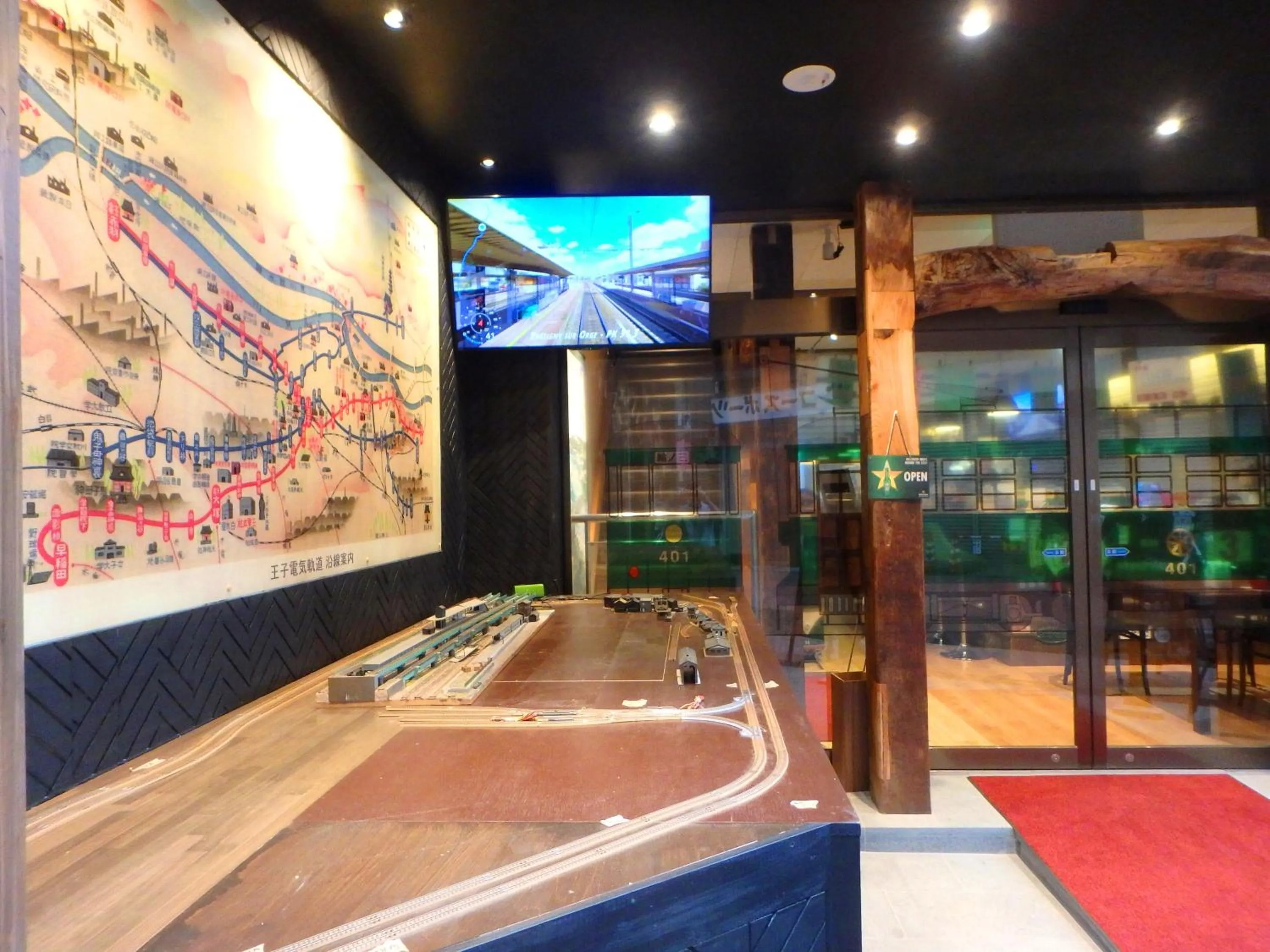 Facade/entrance in 都電屋 TodenHotel