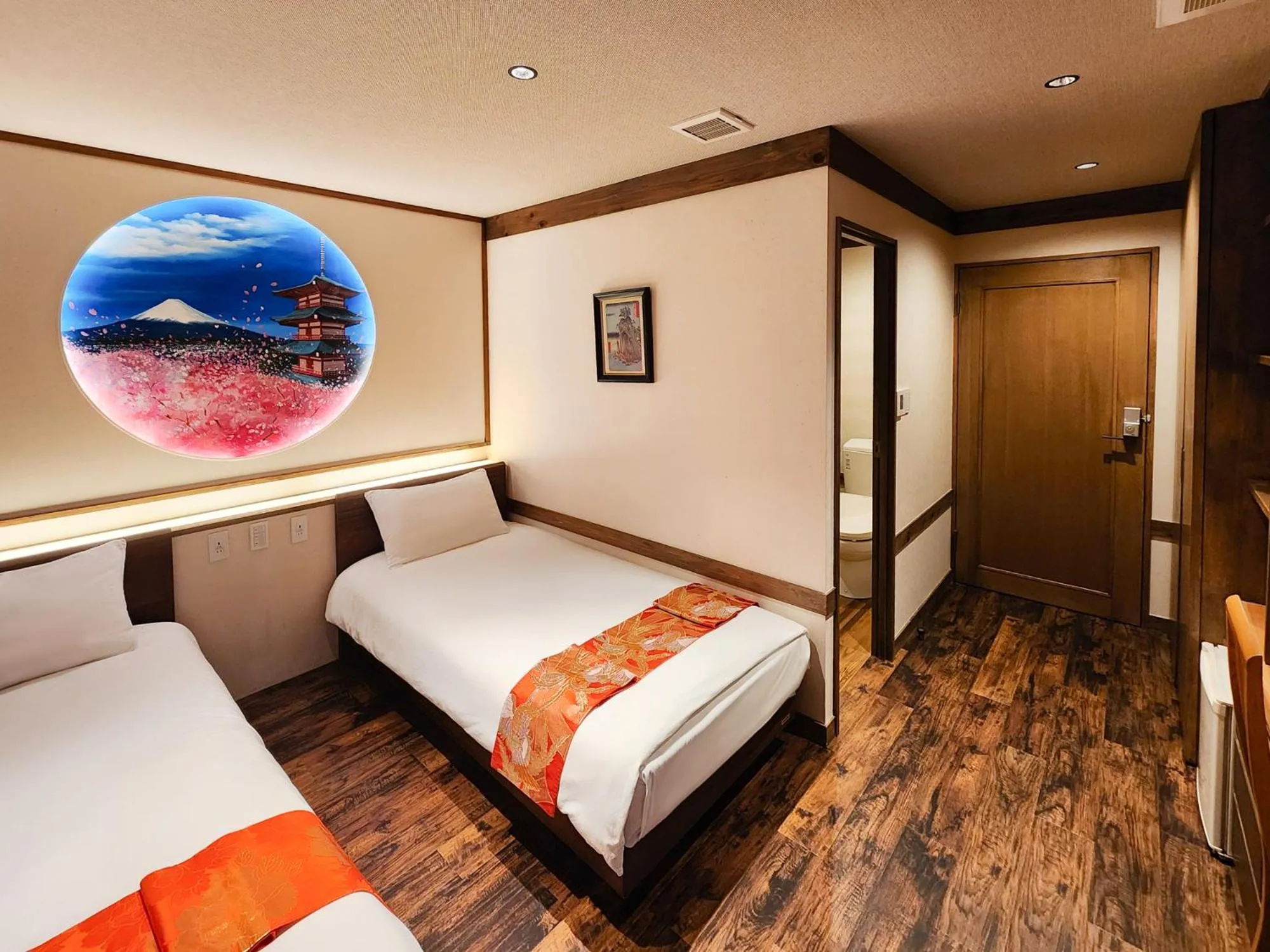 Bed in 都電屋 TodenHotel