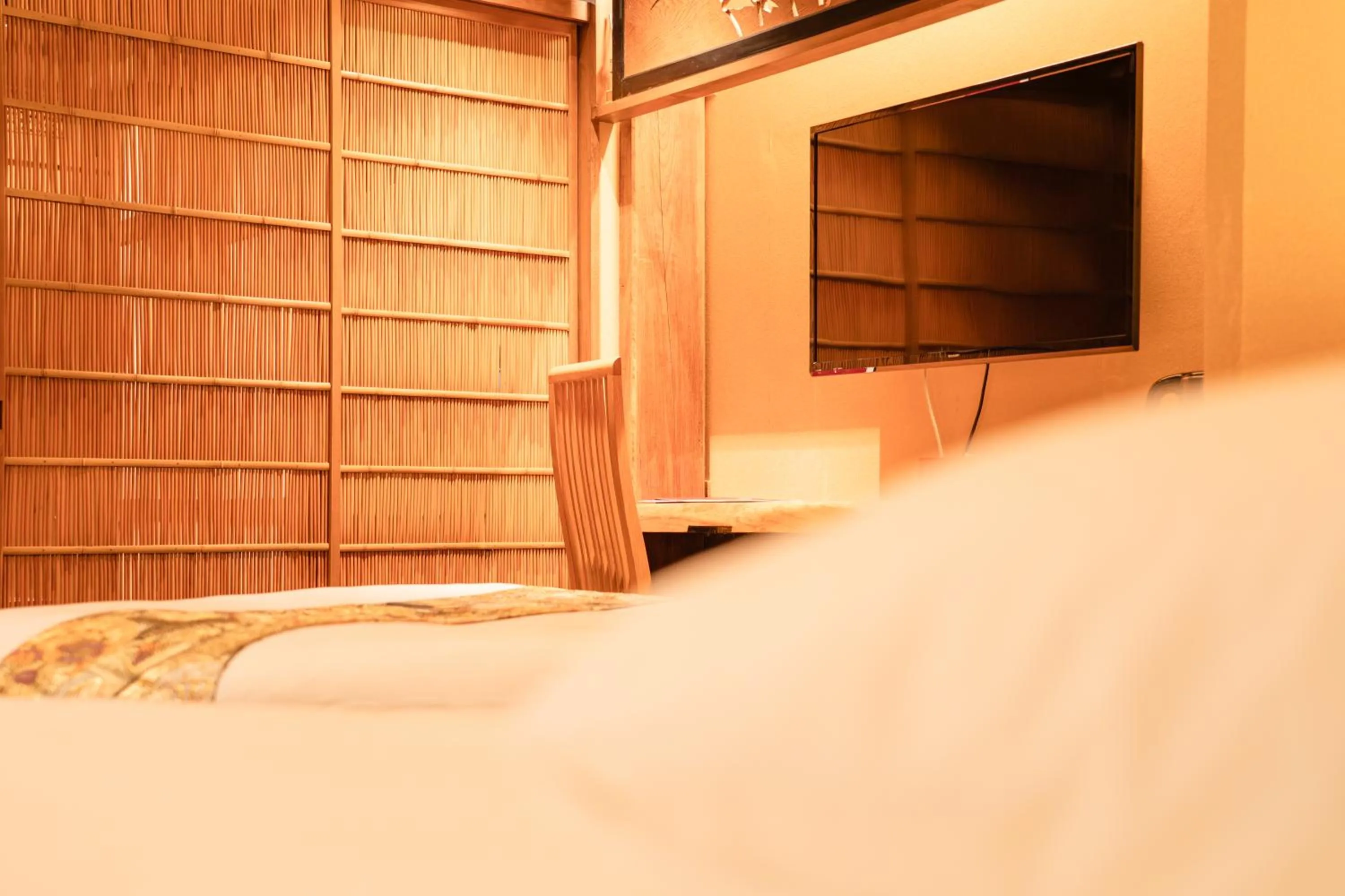 Bed in 都電屋 TodenHotel