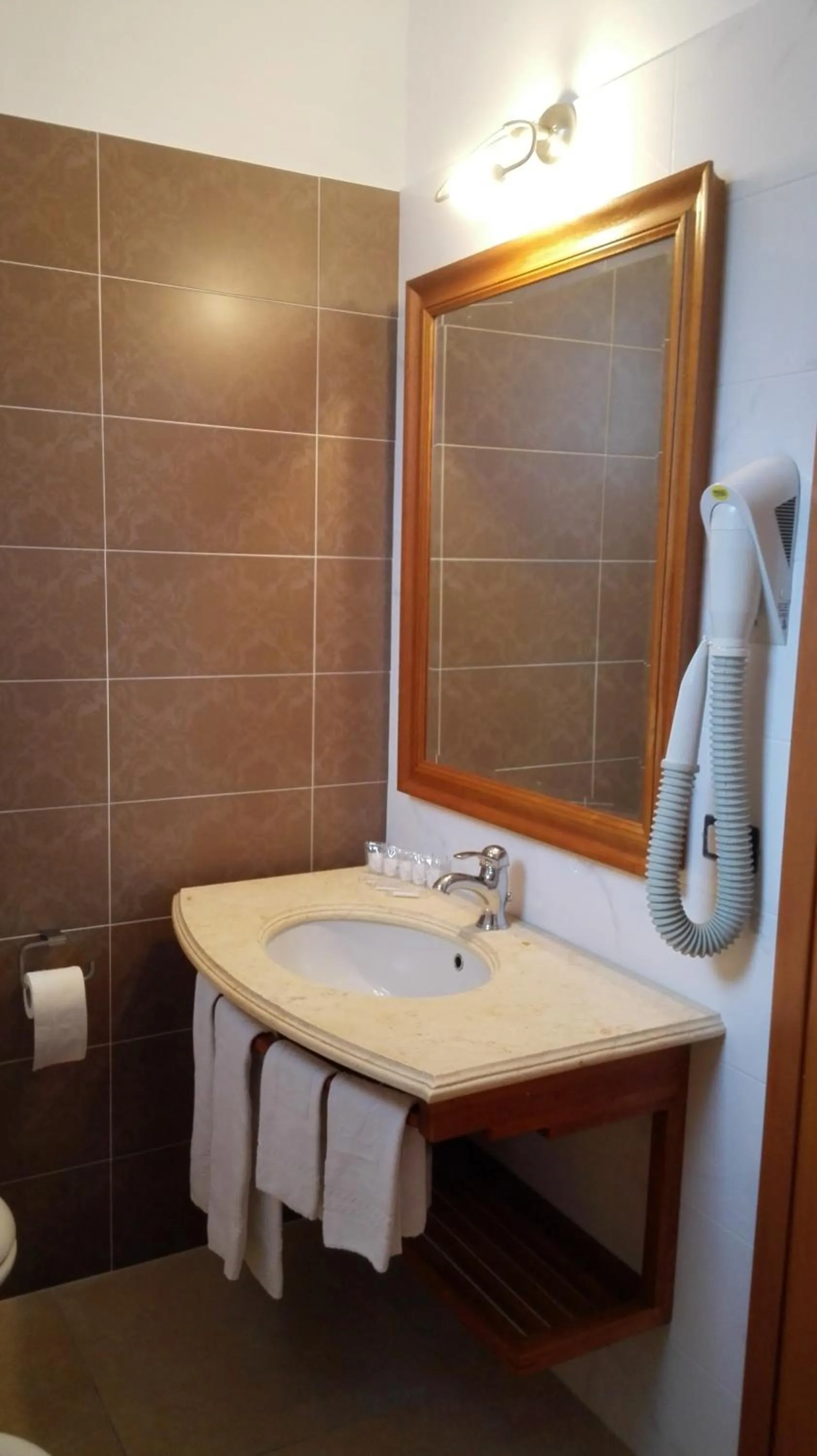 Bathroom in Albergo Del Pino