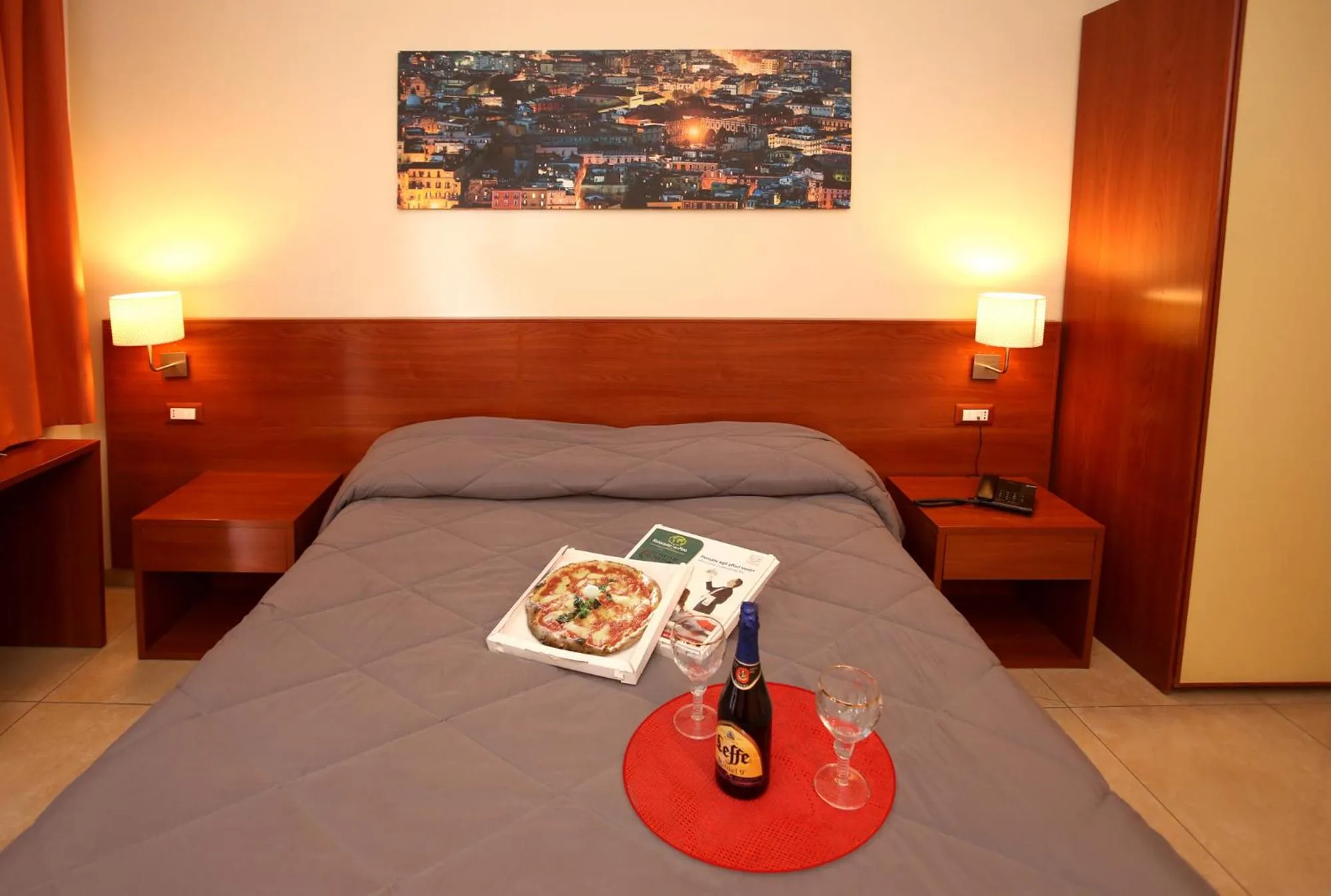 Bed in Albergo Del Pino