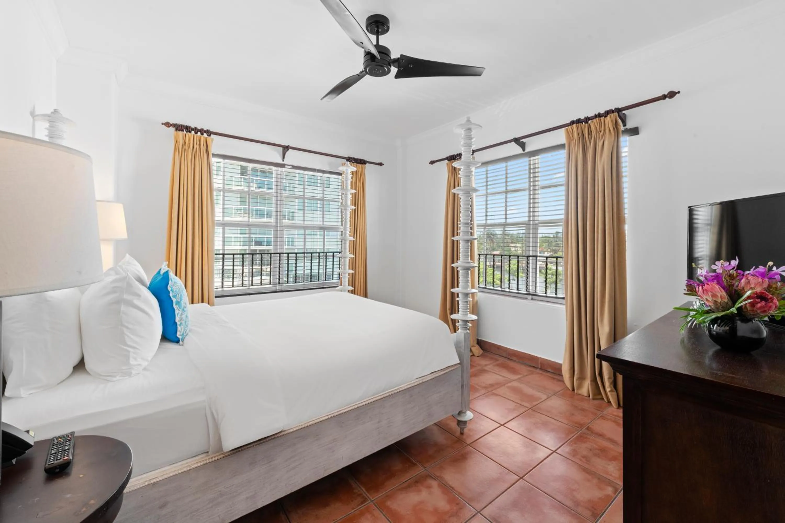 Bedroom, Bed in Casa Faena Miami Beach