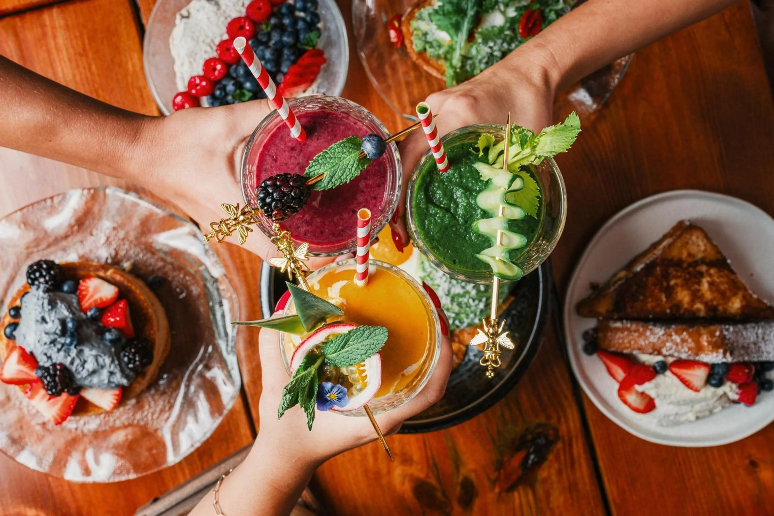 Food and drinks in Casa Faena Miami Beach