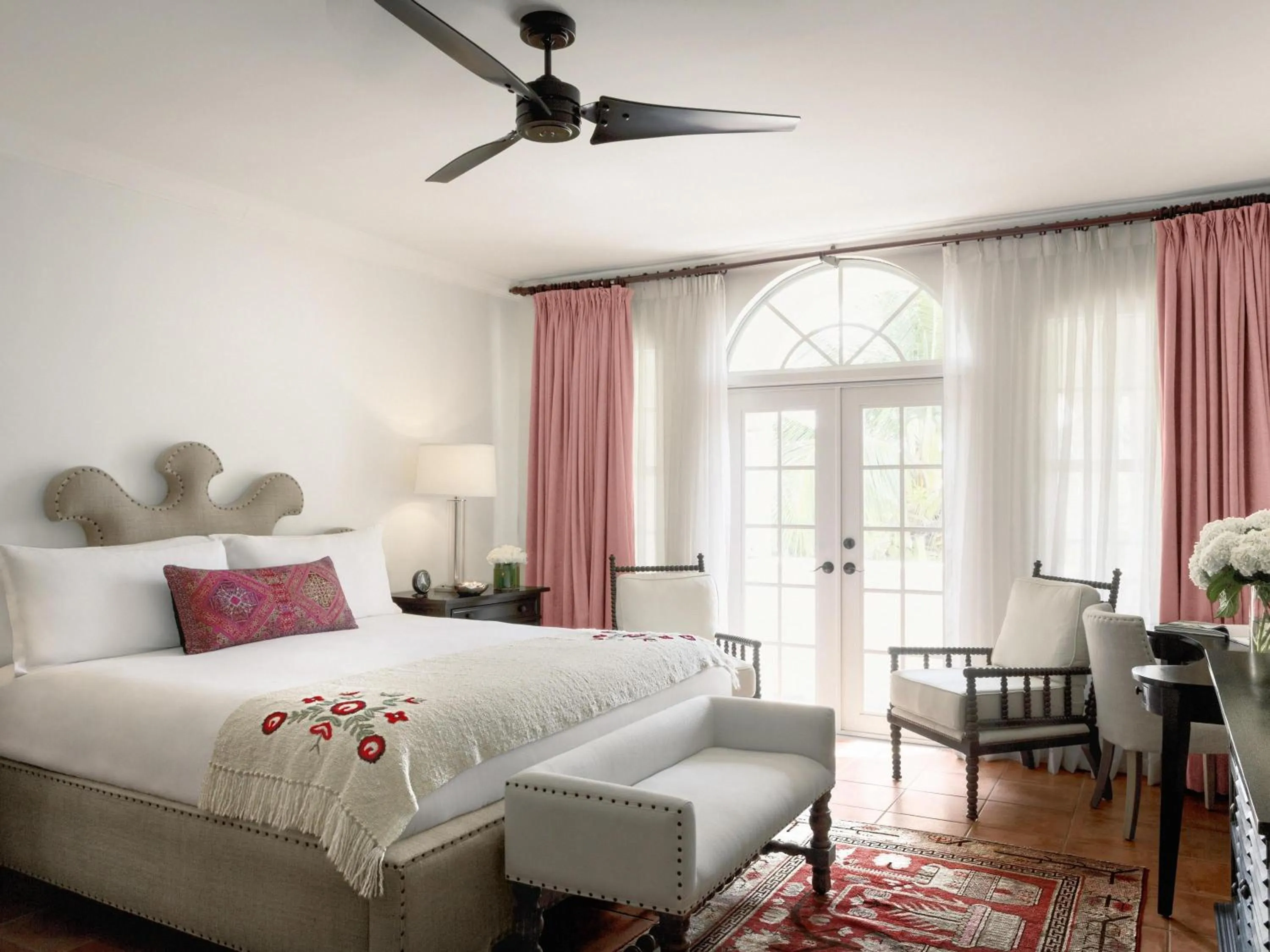 Bedroom, Bed in Casa Faena Miami Beach