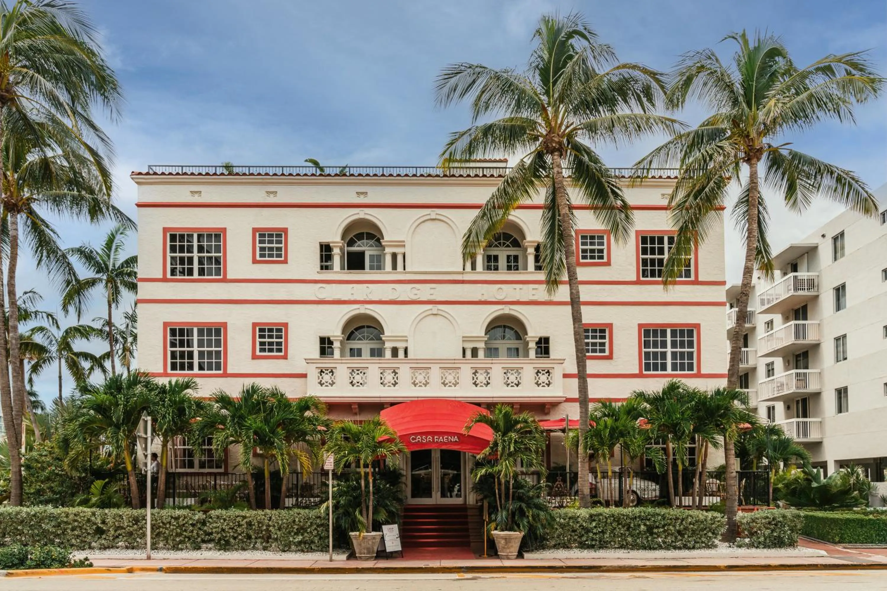 Property building in Casa Faena Miami Beach