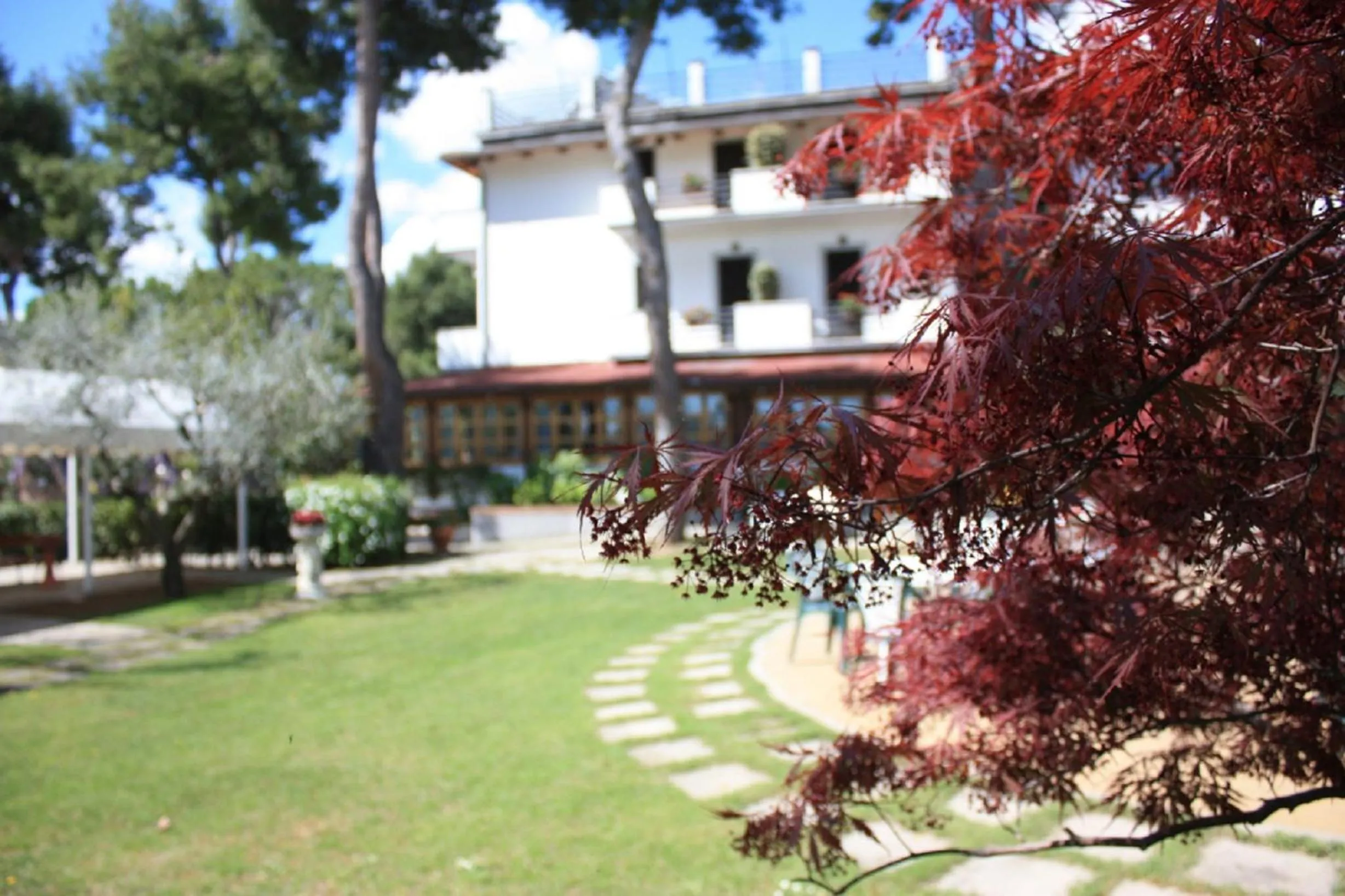 Garden in Hotel Ristorante La Bilancia