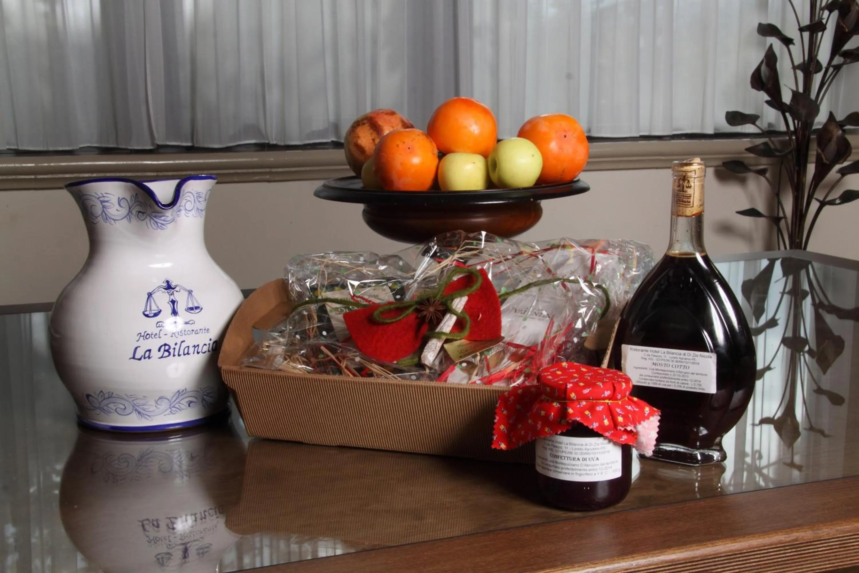 Food and drinks in Hotel Ristorante La Bilancia